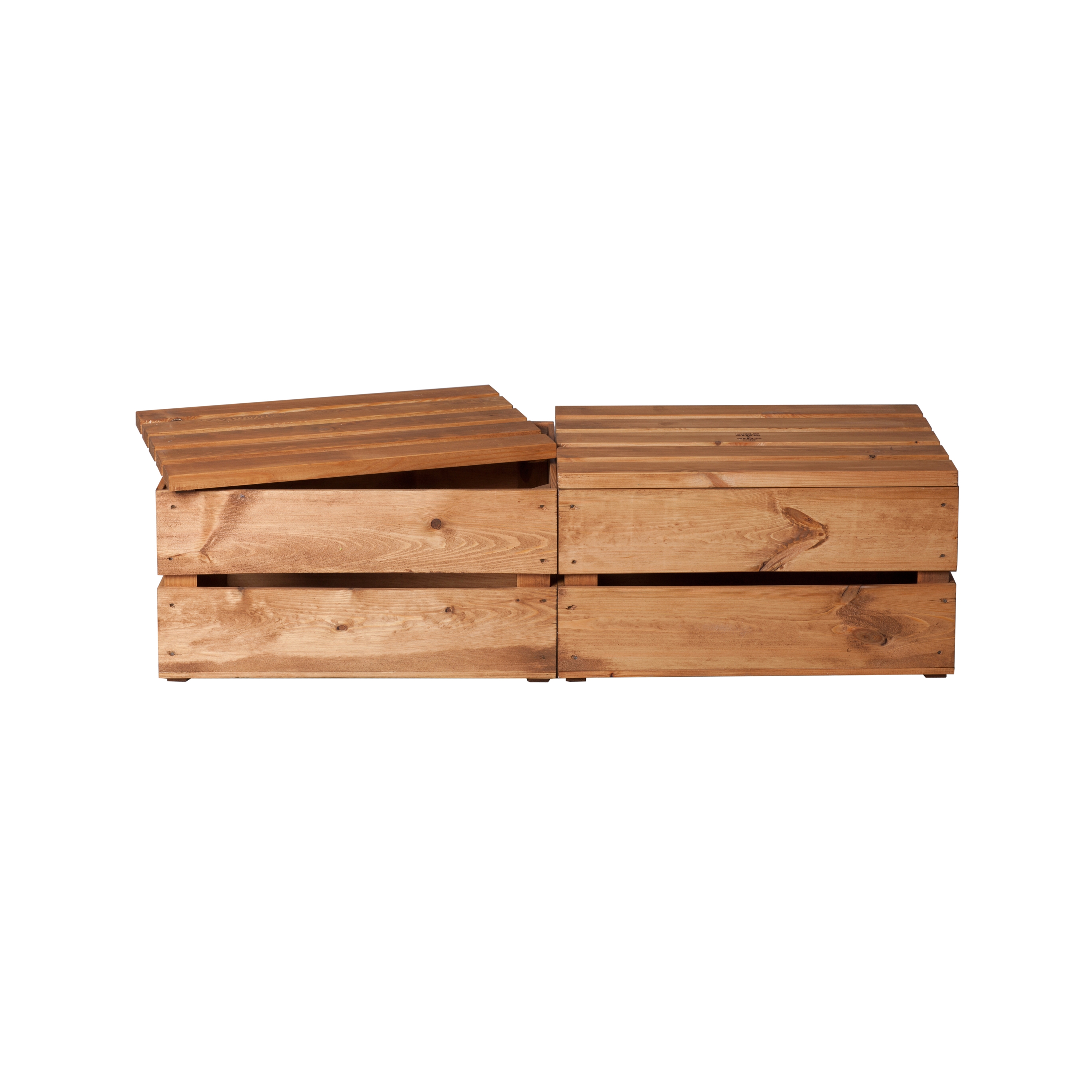 Afficher le produit WOOD CRATE 2 LARGE du fabricant Noodles Noodles & Noodles CORP.