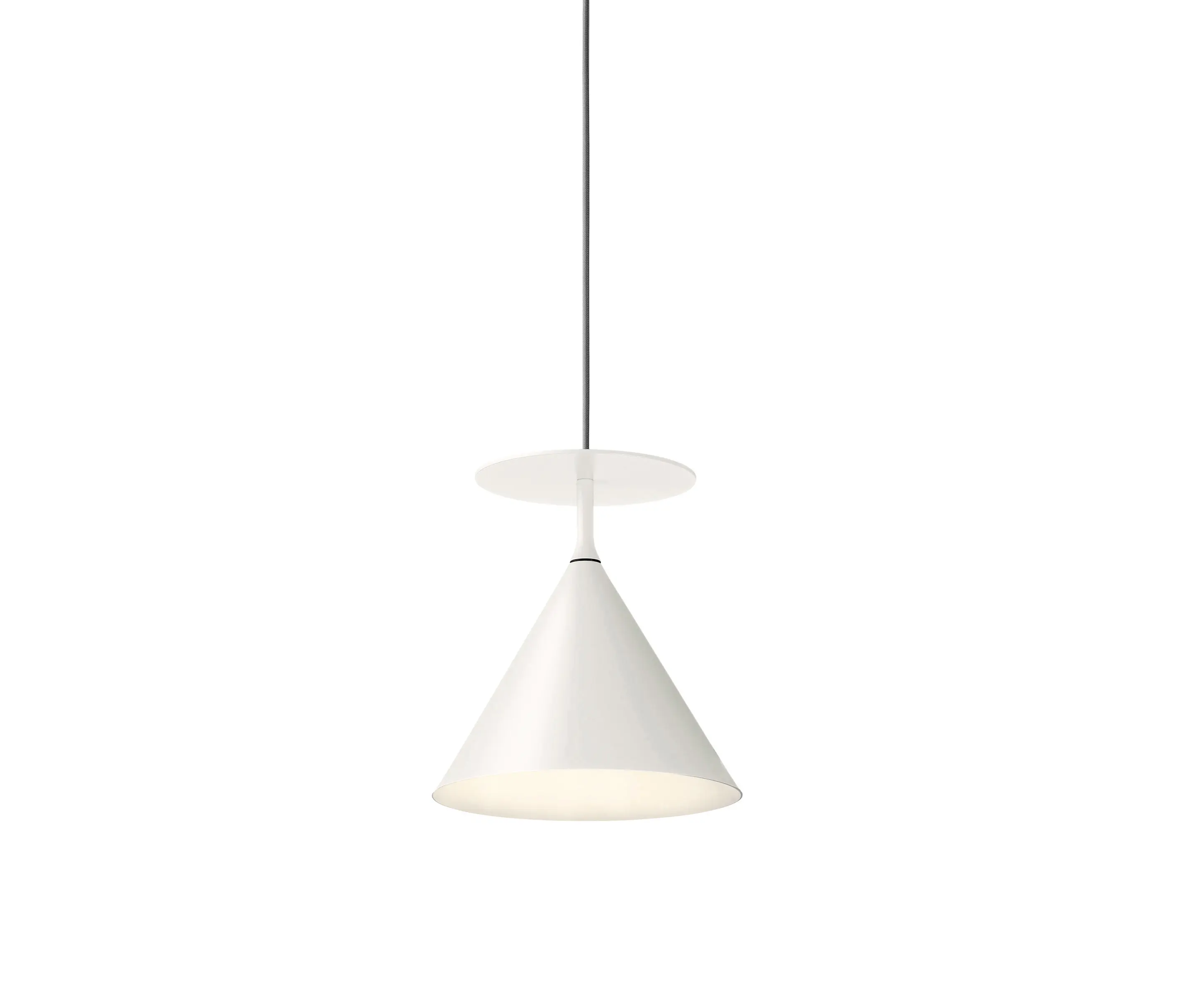 MODO luce - ABC | C pendant light in opal white metal
