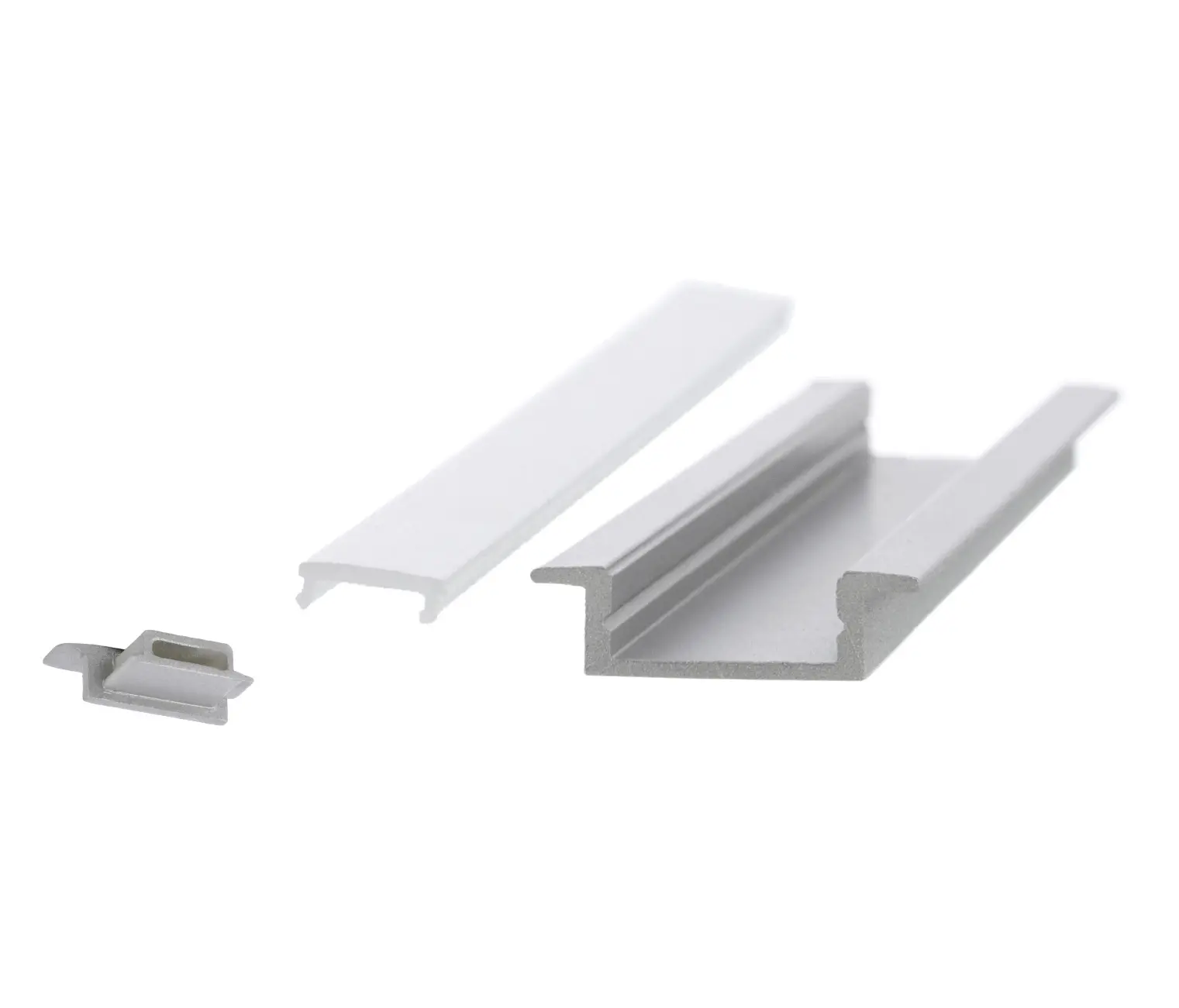 UNEX - Aluminium Profiles 17.5 x 7.0 mm with collar