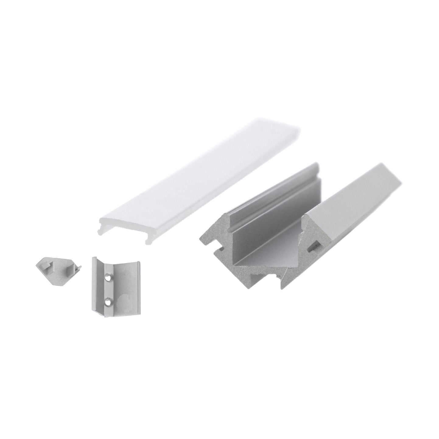 Vertoon produk Aluminium Profiles 45° Corner profile van vervaardiger UNEX