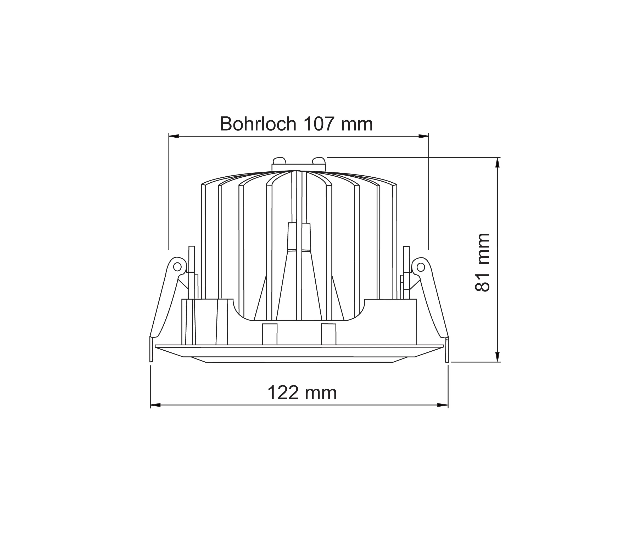 UNEX - Ridl 10W Built-in lamp