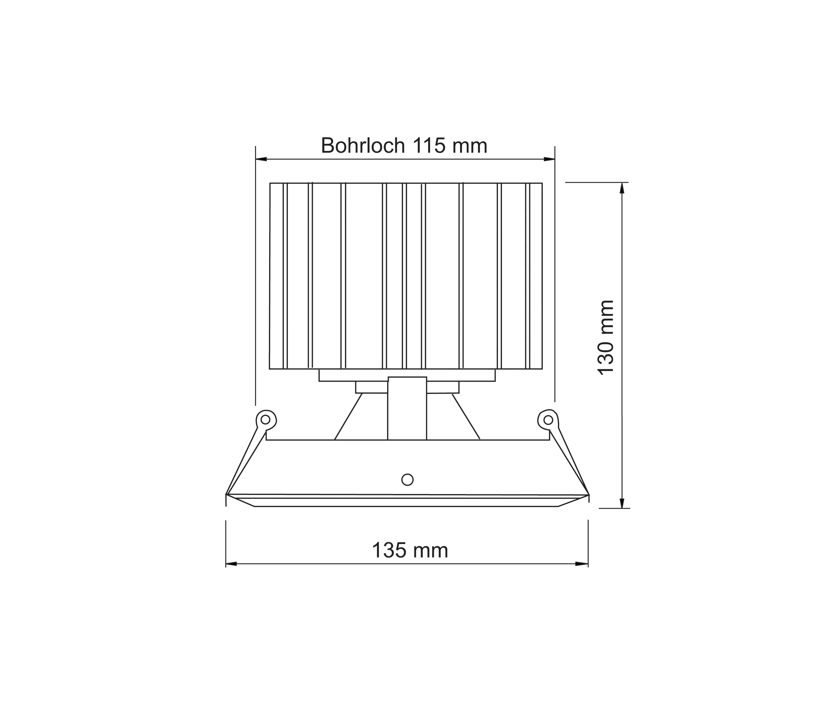 UNEX - Ridl 25W-2 Built-in lamp