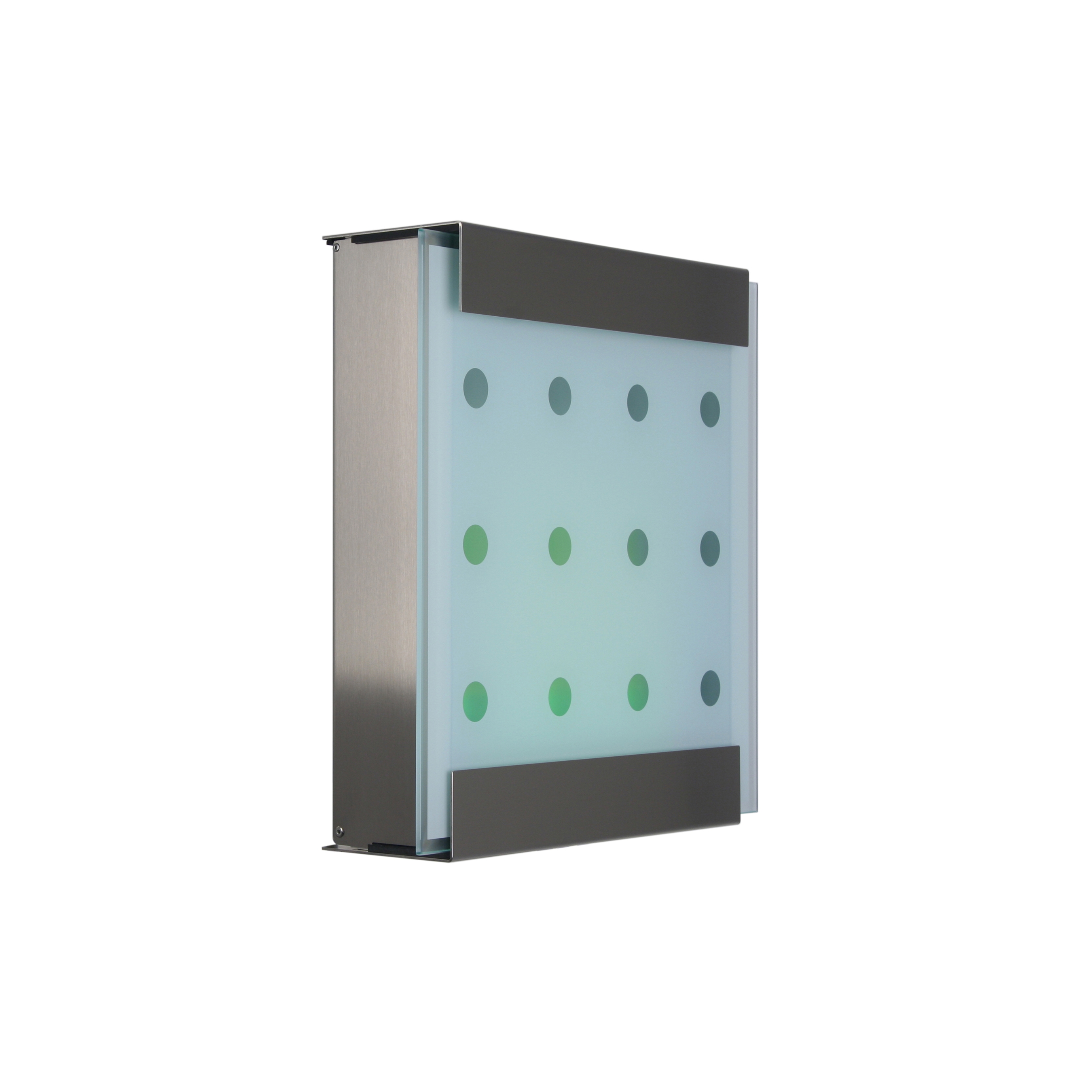 Glasnost.Glass.Dots Mailbox