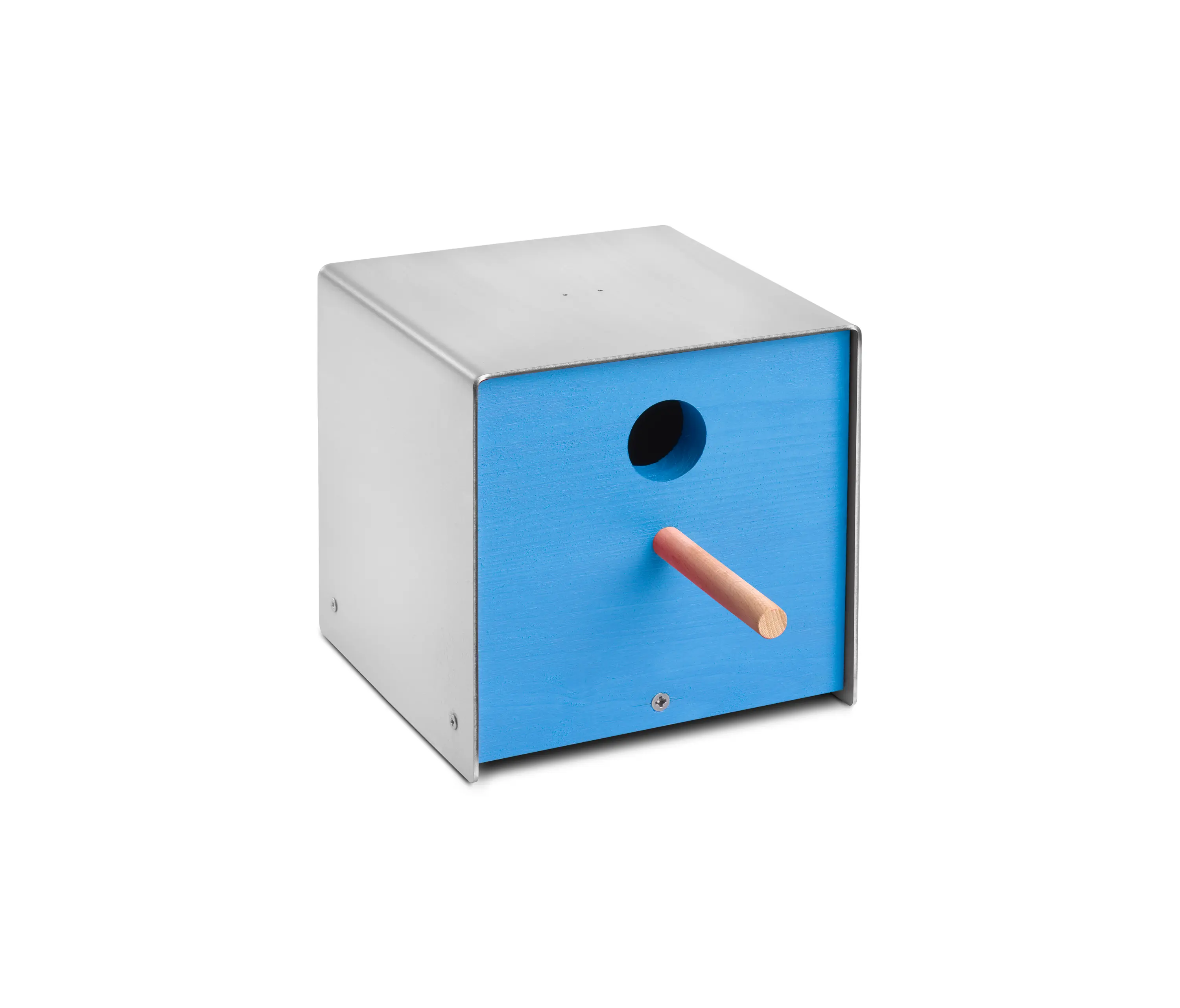 keilbach - Twitter.Blue Nesting Box