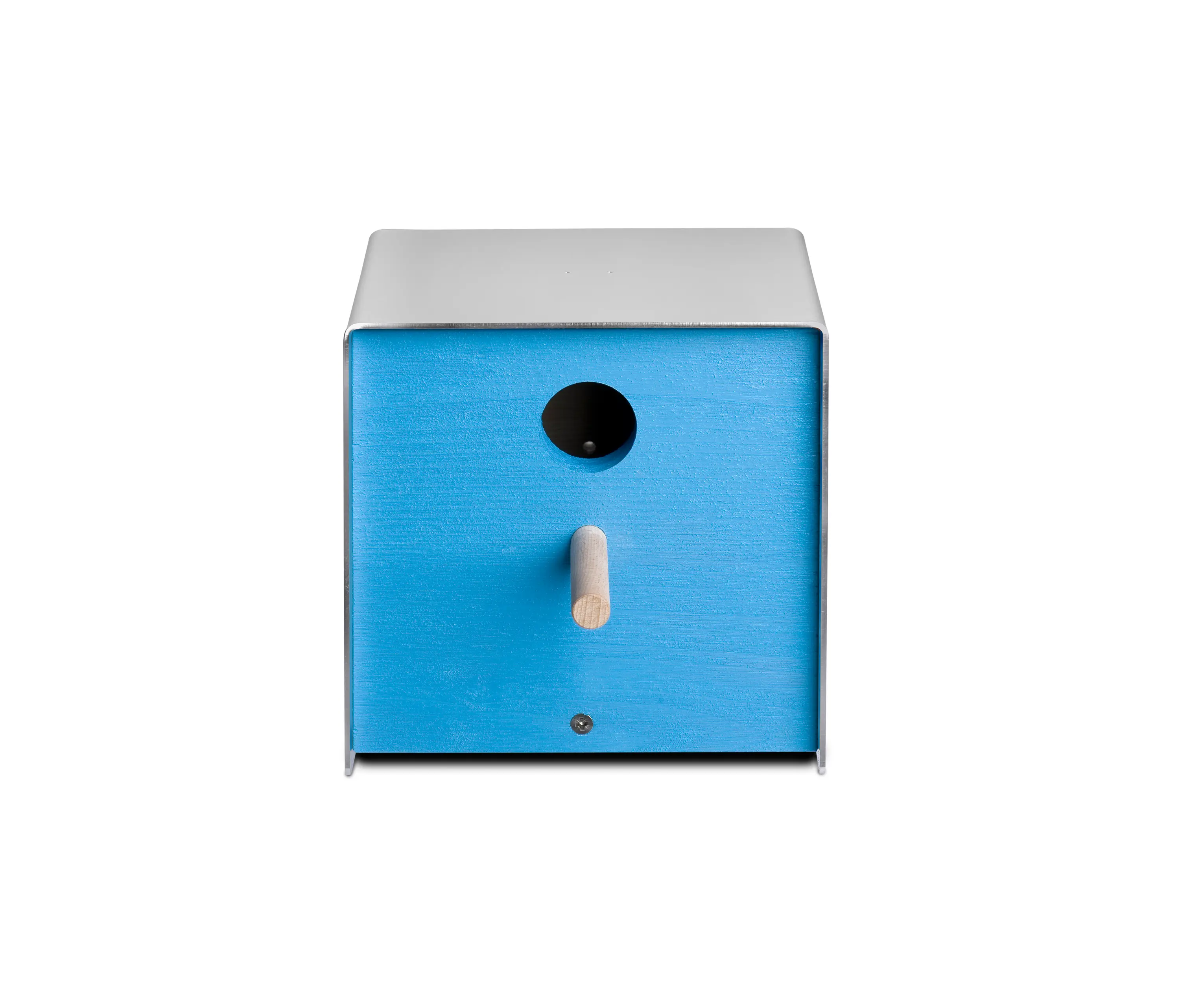 keilbach - Twitter.Blue Nesting Box