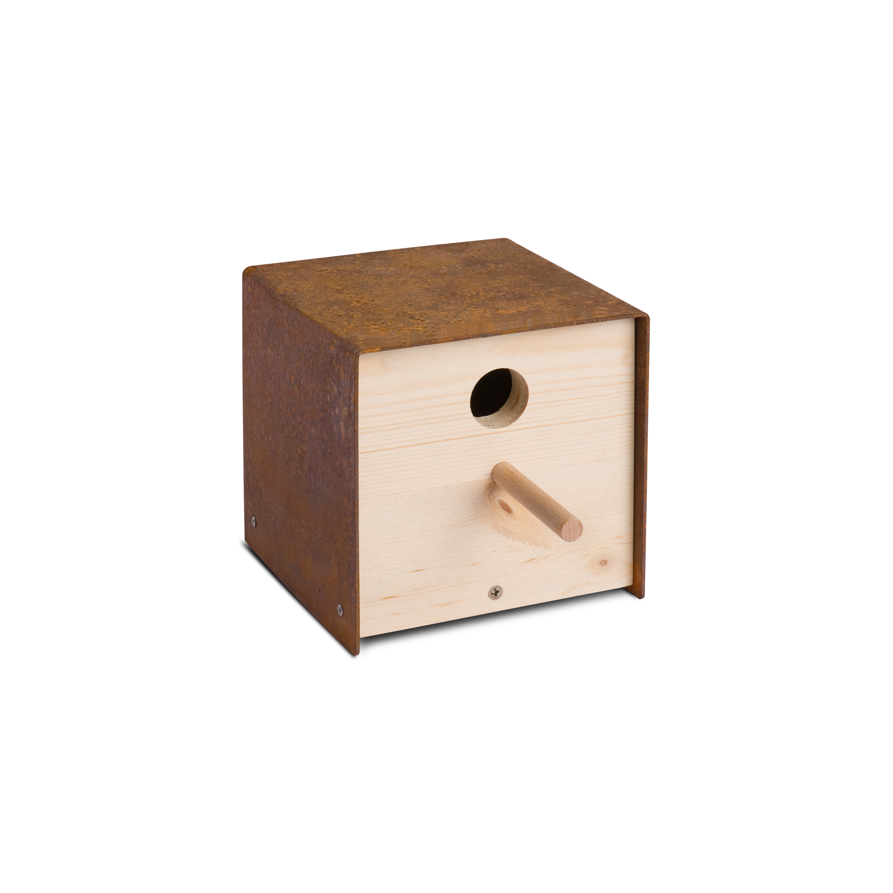 Twitter.Iron Nesting Box