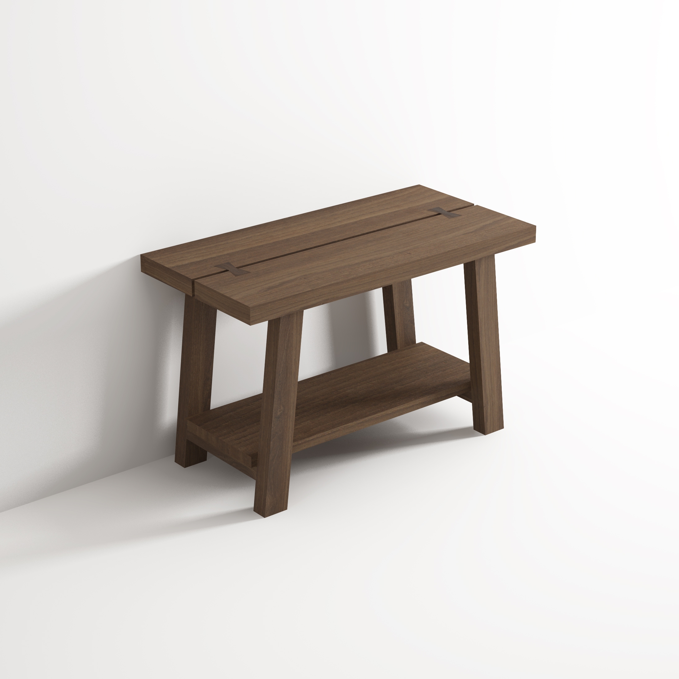 Display product Stool with shelf from manufacturer Idi Studio