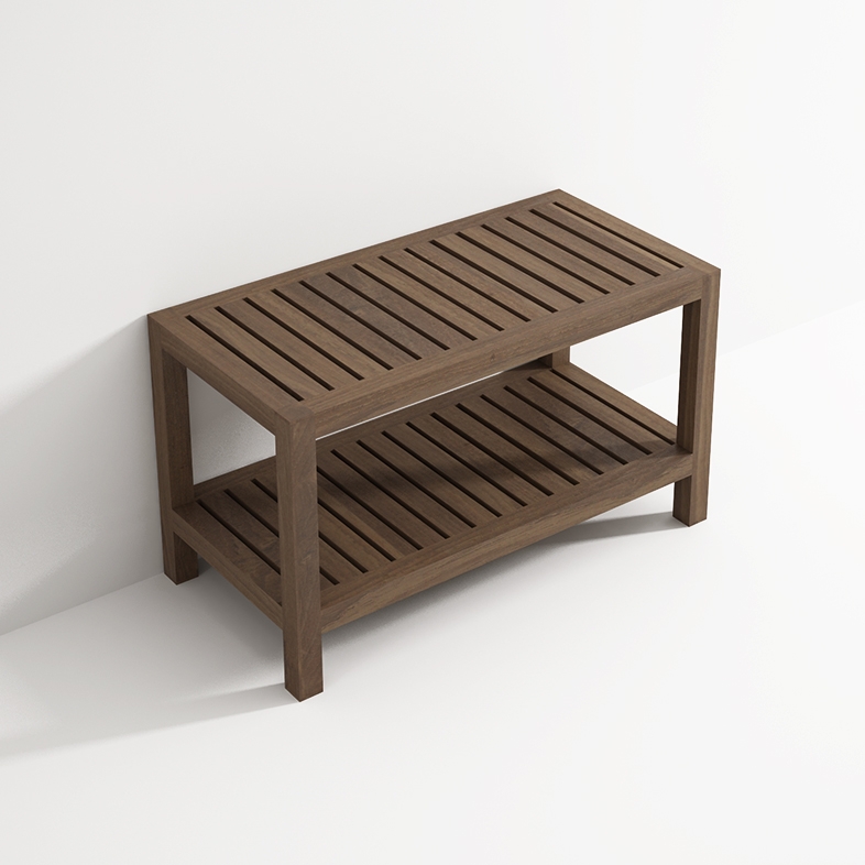 Display product Bench with shelf from manufacturer Idi Studio