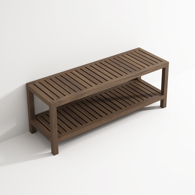 Display product Bench with shelf from manufacturer Idi Studio