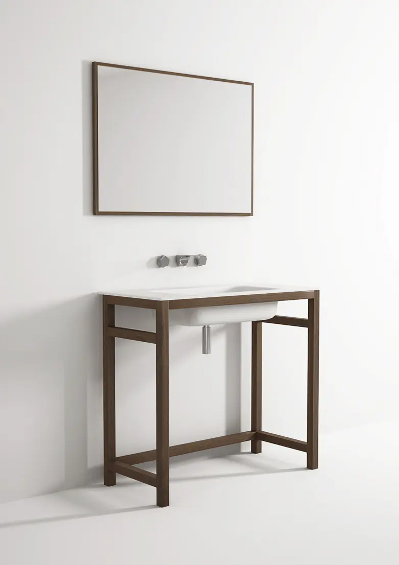 Idi Studio - Âme cabinet integrated washbasin