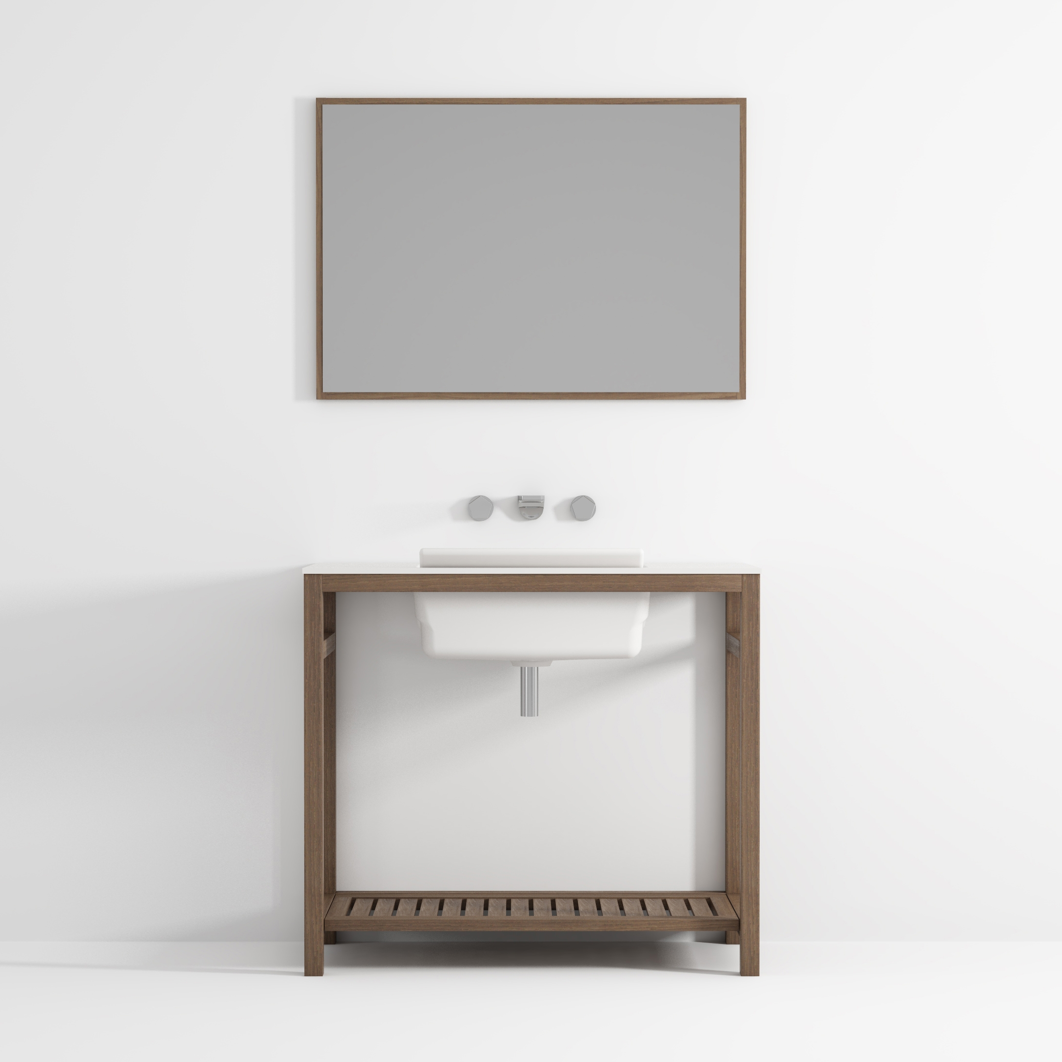 Display product Âme cabinet integrated laundry washbasin from manufacturer Idi Studio
