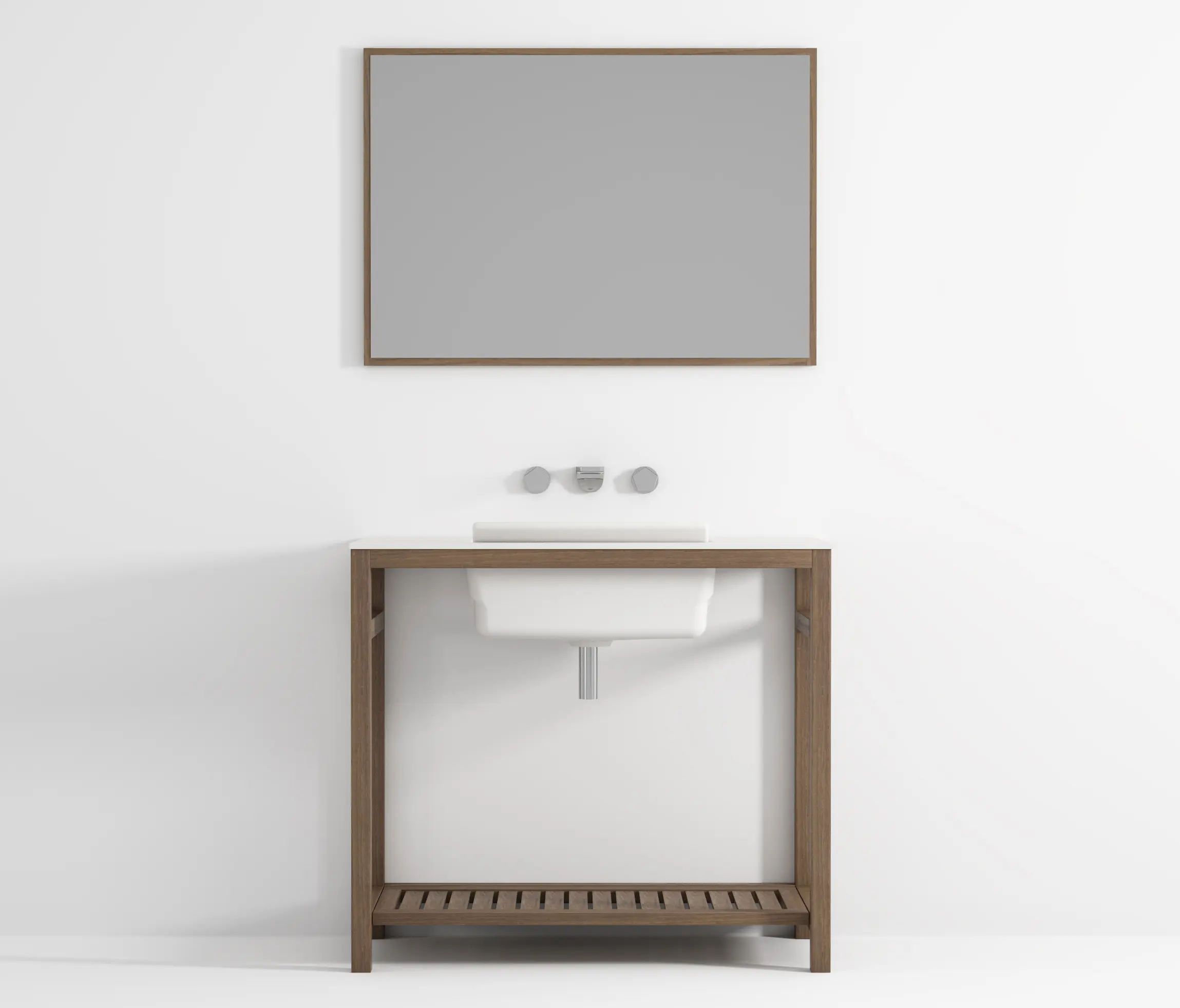 Idi Studio - Âme cabinet integrated laundry washbasin