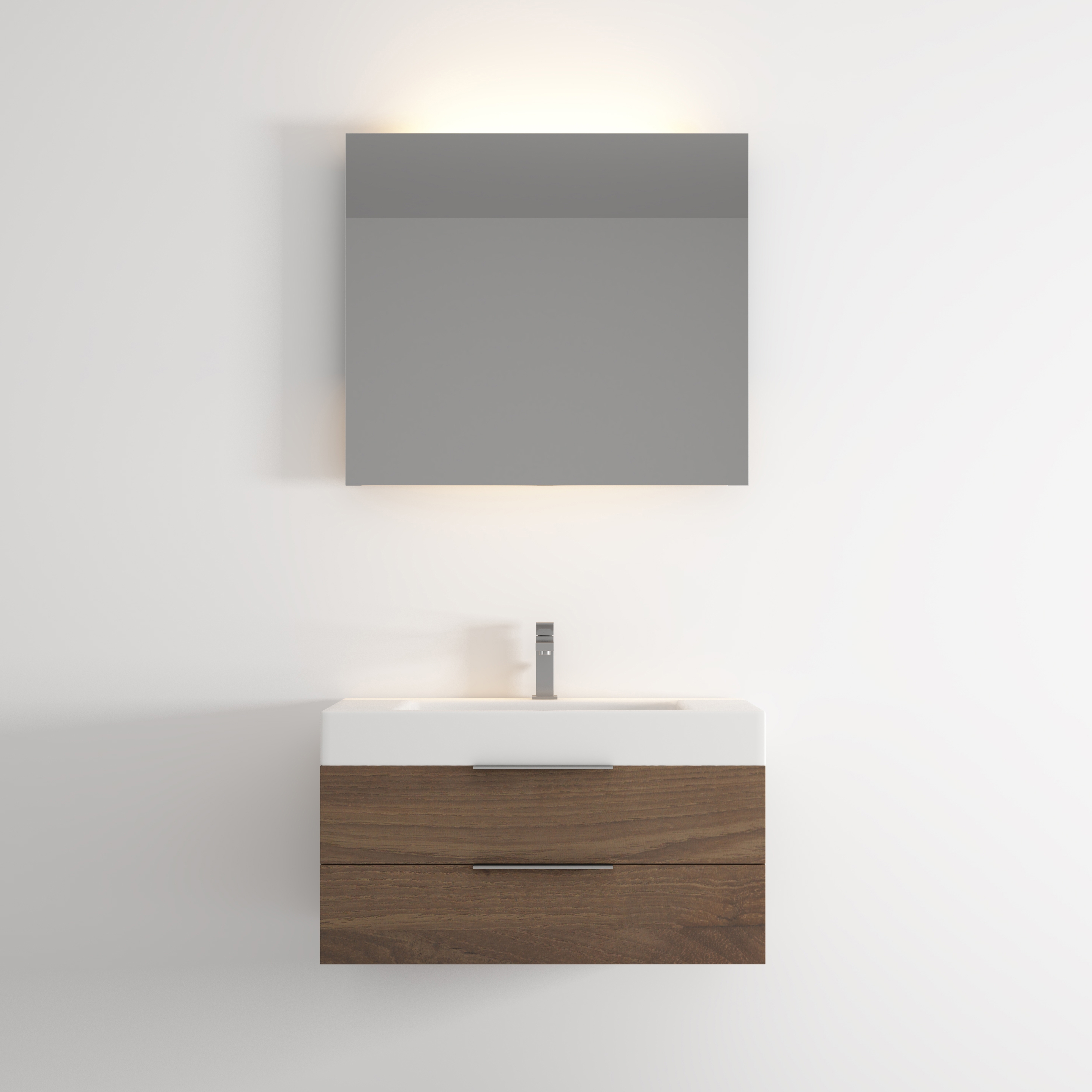 Display product Dado hanging cabinet 2 drawers washbasin from manufacturer Idi Studio