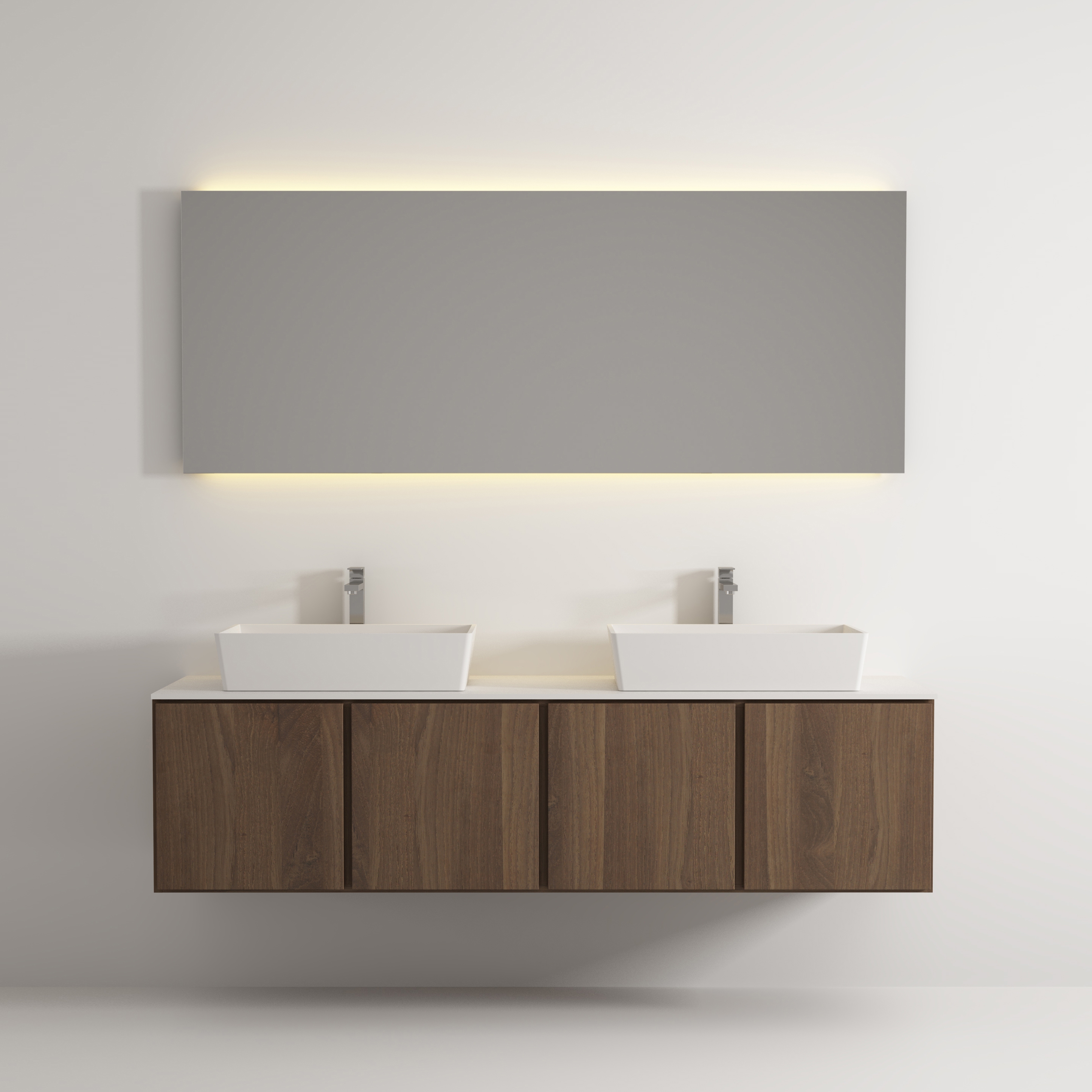 Mostra il prodotto Move hanging cabinet 4 doors double washbasin del produttore Idi Studio