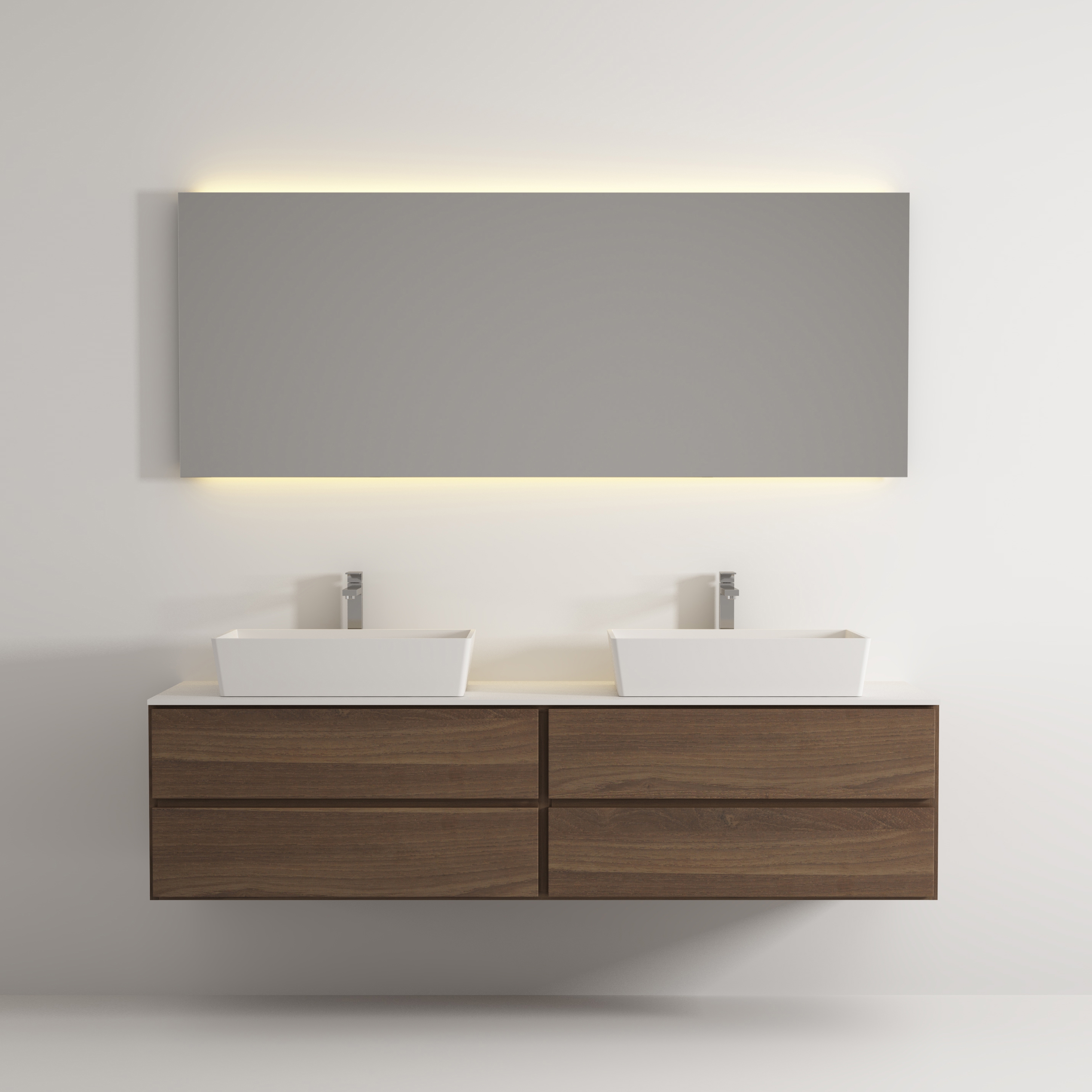 Mostrar el producto Move hanging cabinet 4 drawers double washbasin del fabricante Idi Studio