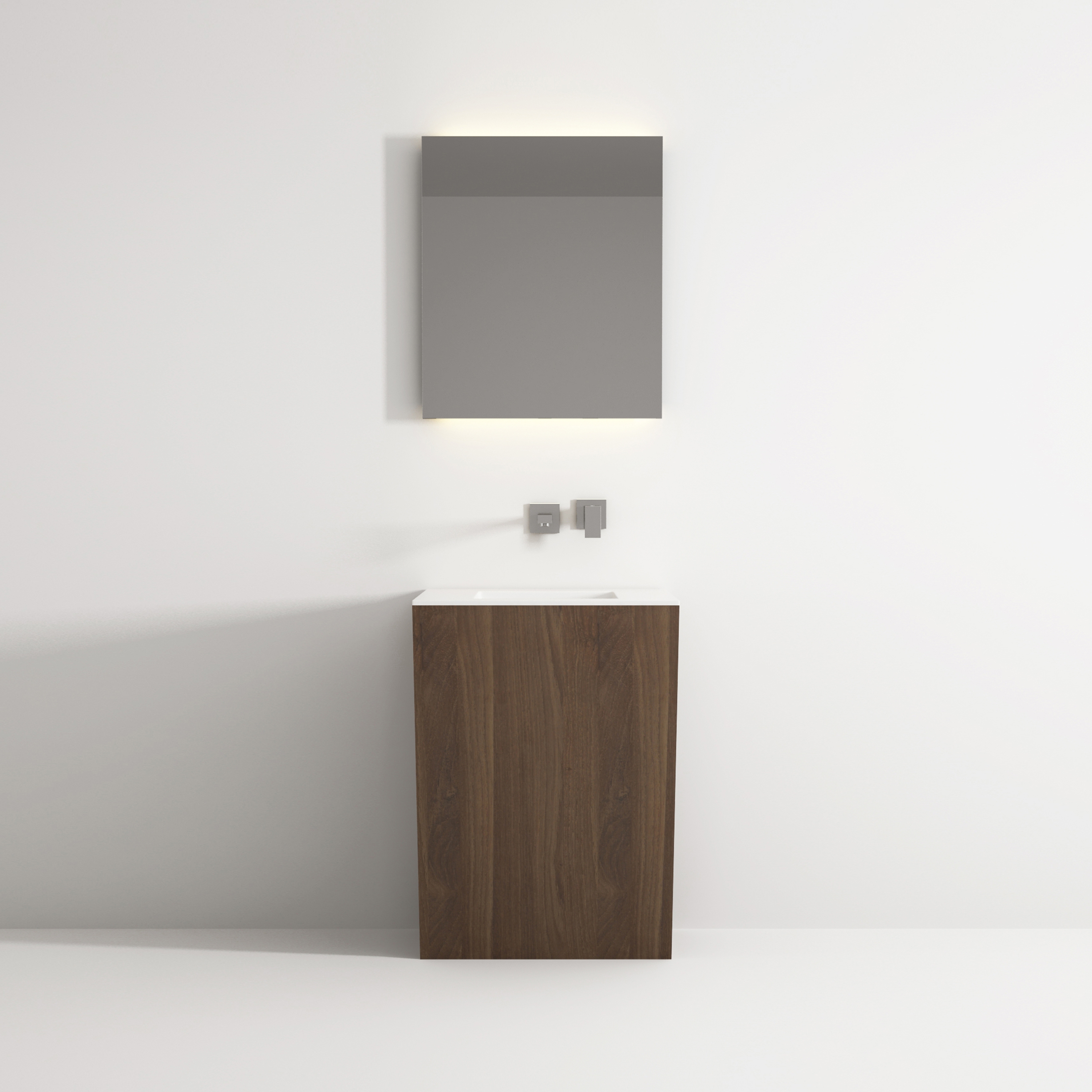 Display product Root standing cabinet 6 racks integrated washbasin from manufacturer Idi Studio