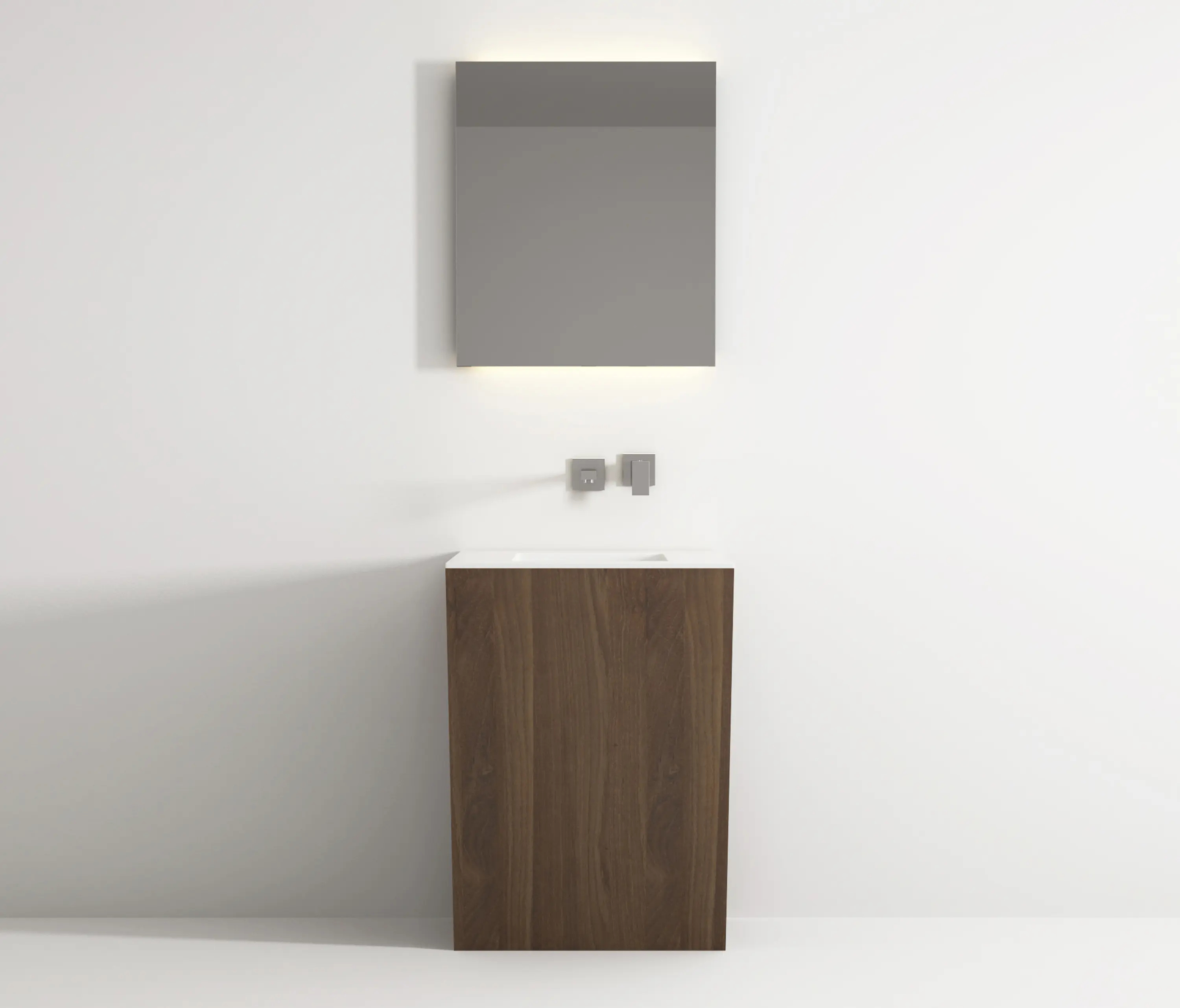 Idi Studio - Root standing cabinet 6 racks integrated washbasin