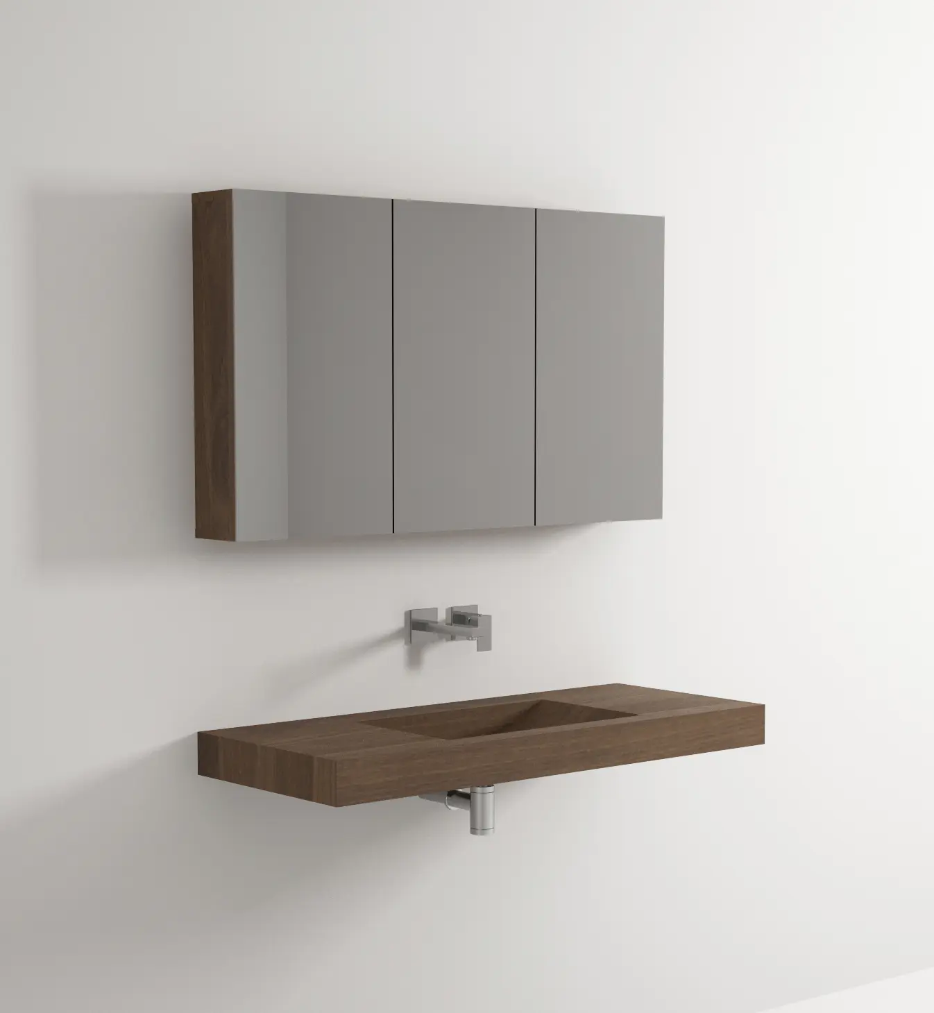 Idi Studio - Solid single wooden basin