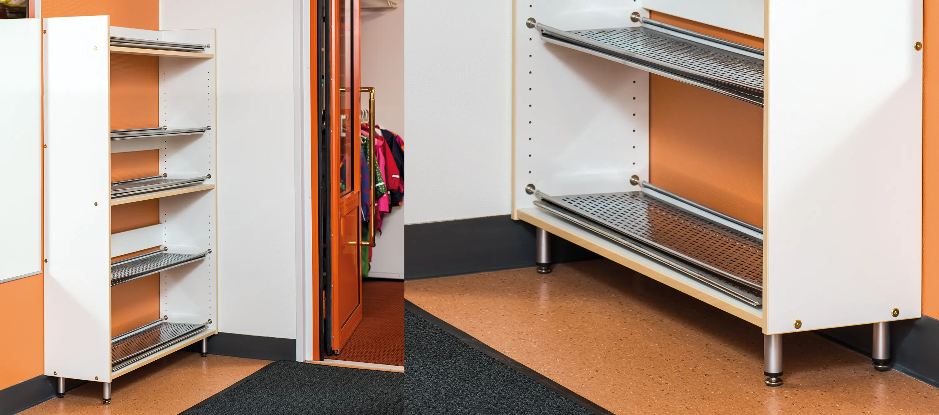 Woodi - Shoe rack heatable ETL105-90