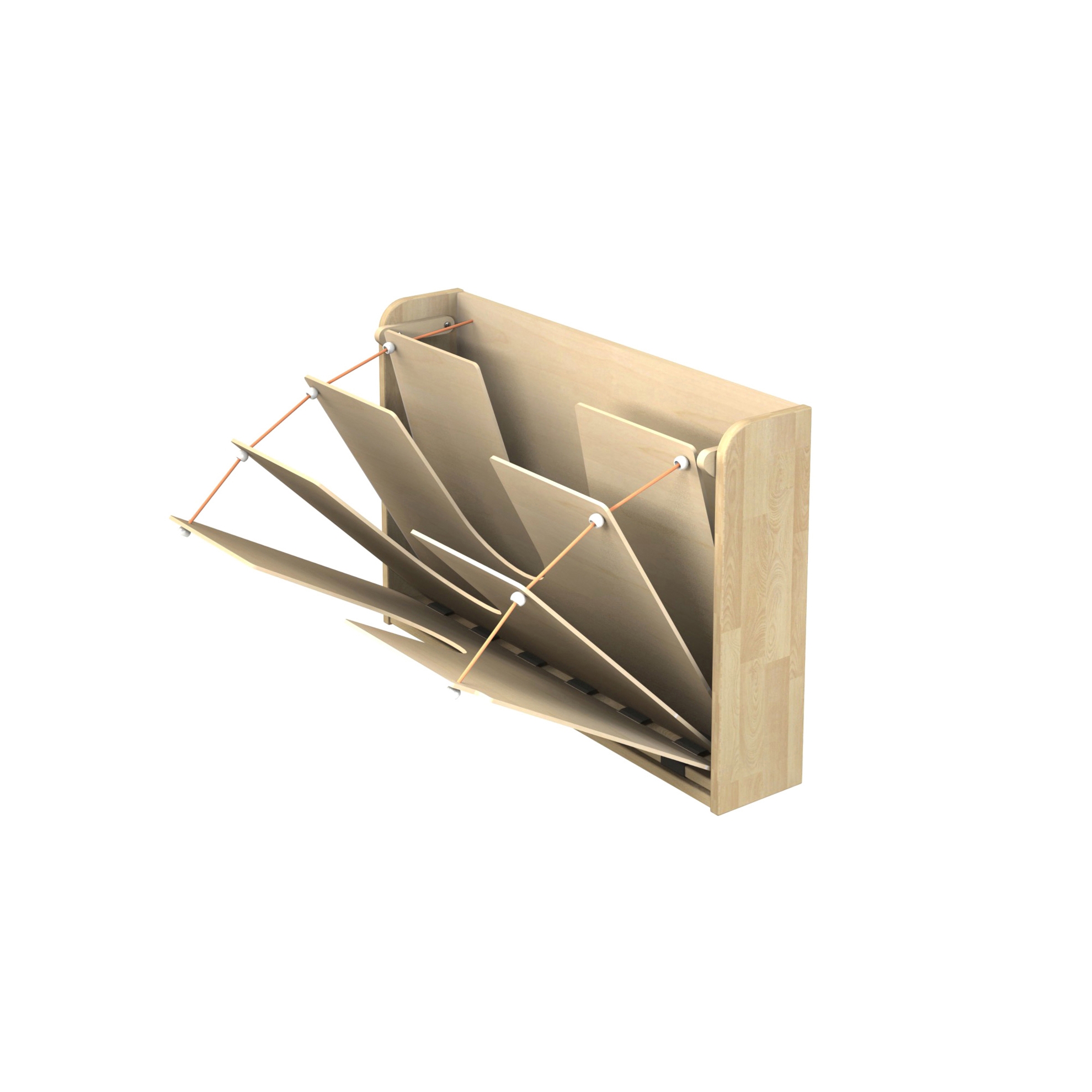Vertoon produk Cardboard stand V145 van vervaardiger Woodi