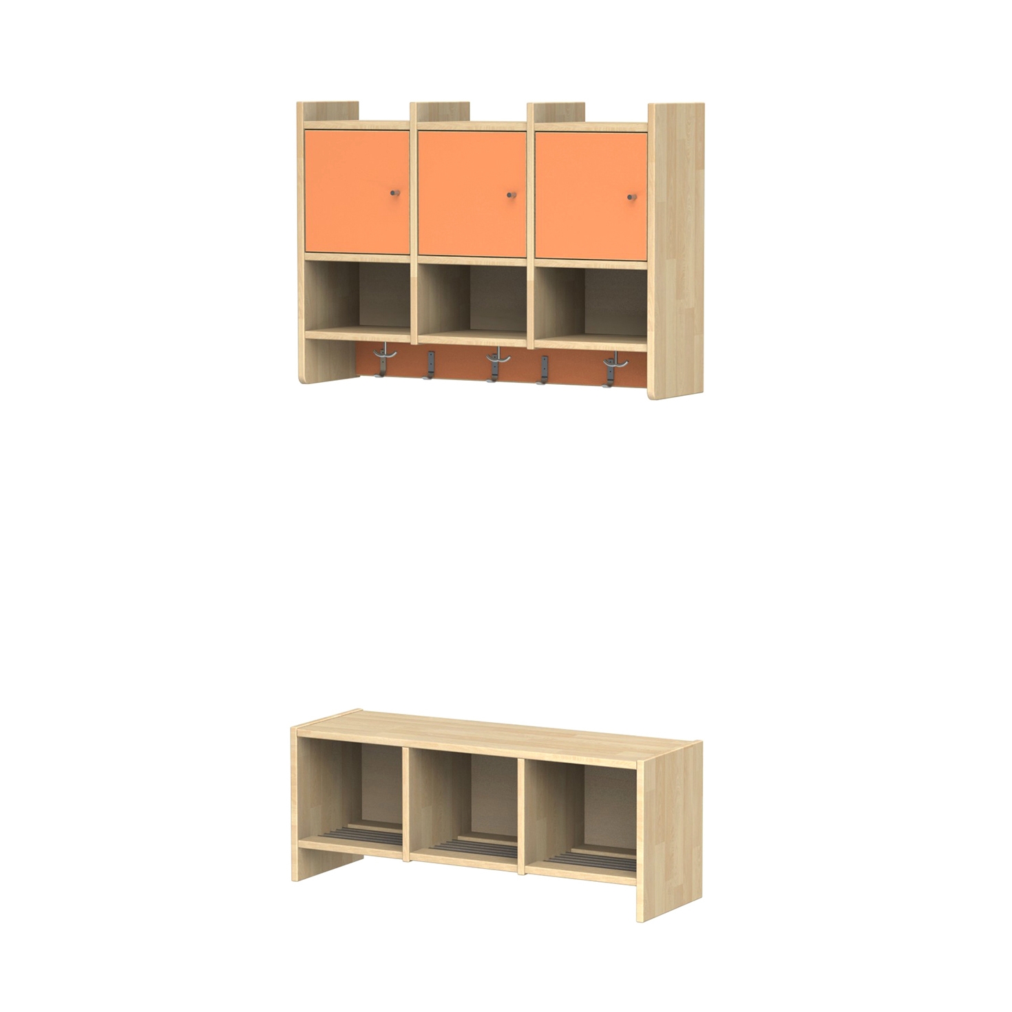 Display product Wardrobe for children L910-3 | L911-3 from manufacturer Woodi