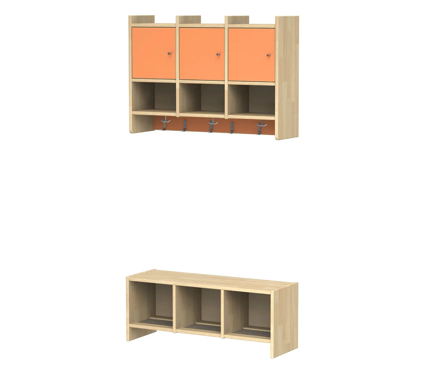 Woodi - Wardrobe for children L910-3 | L911-3