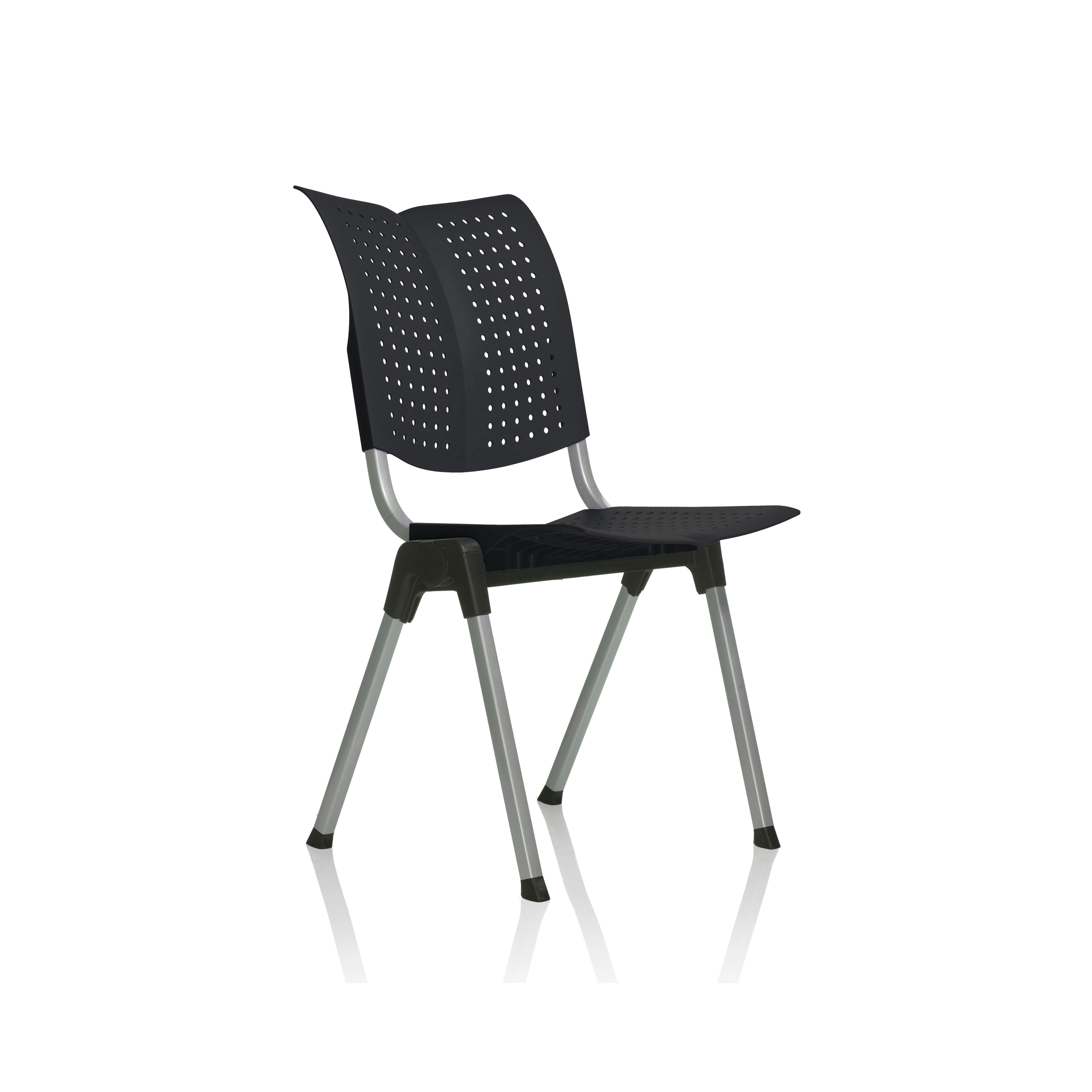 HÅG Conventio Wing 9811 Black Sliver Legs Pro