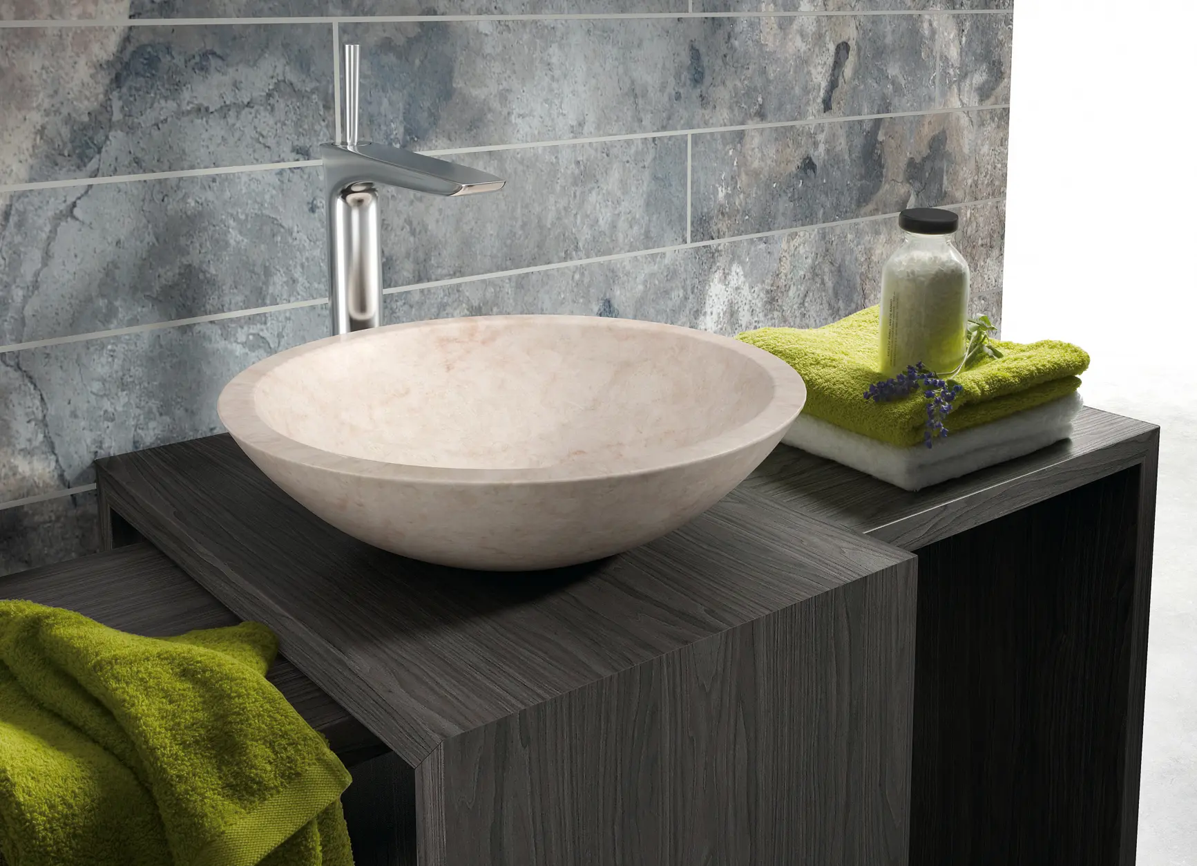 CODIS BATH - Catania negro washbasin