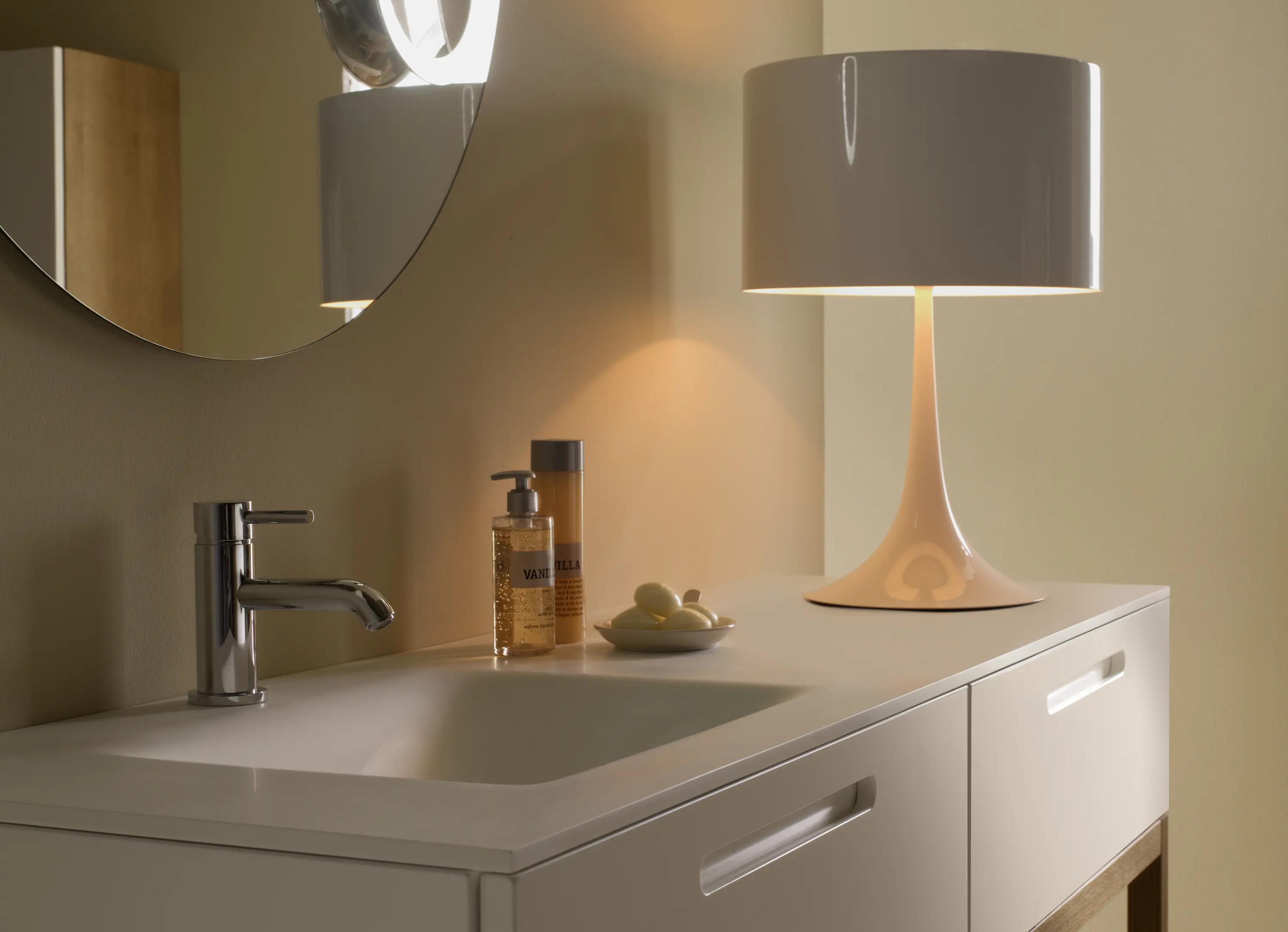 CODIS BATH - Bamboo basin vanity unit
