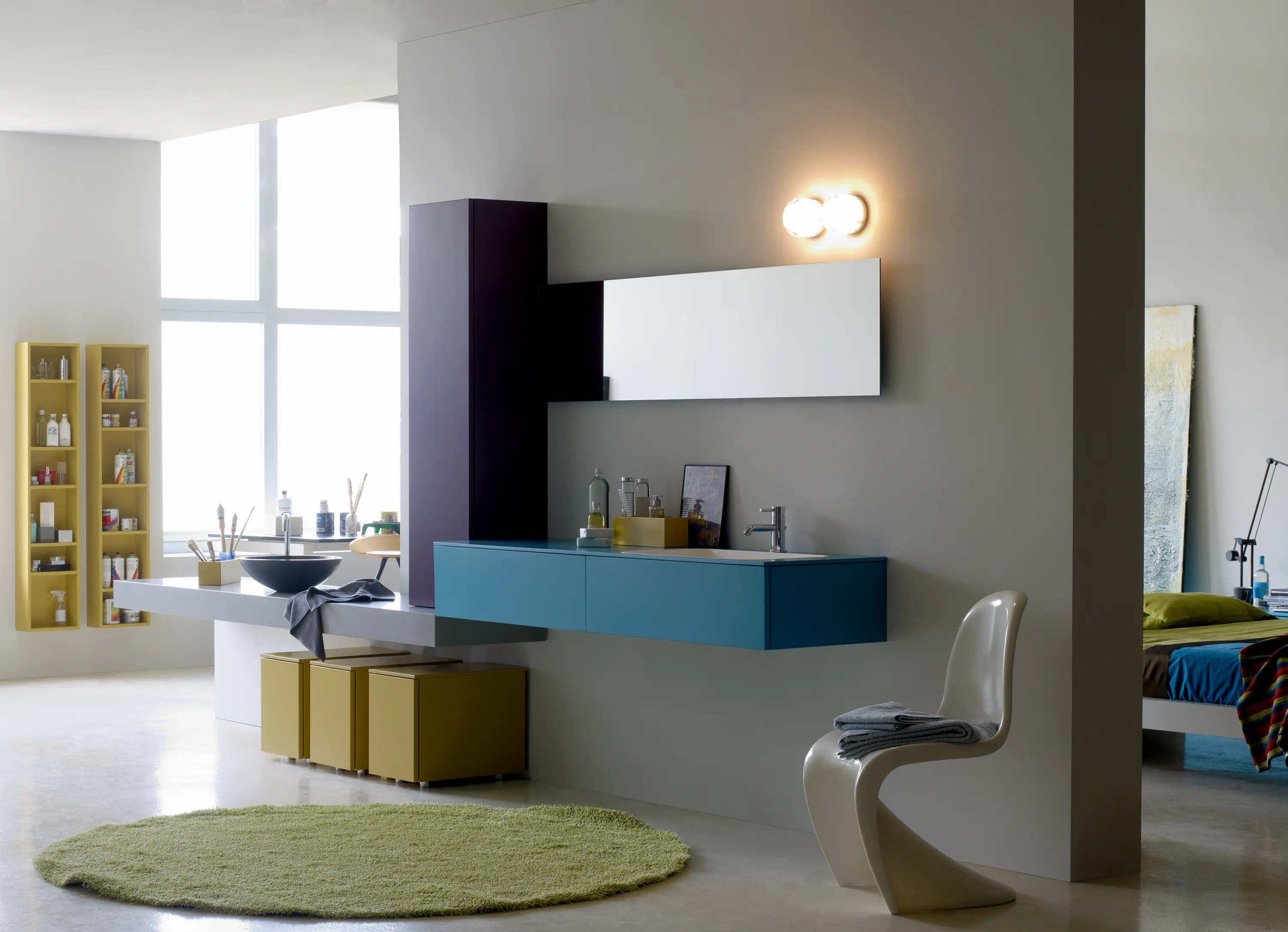 CODIS BATH - Basic storage wall unit