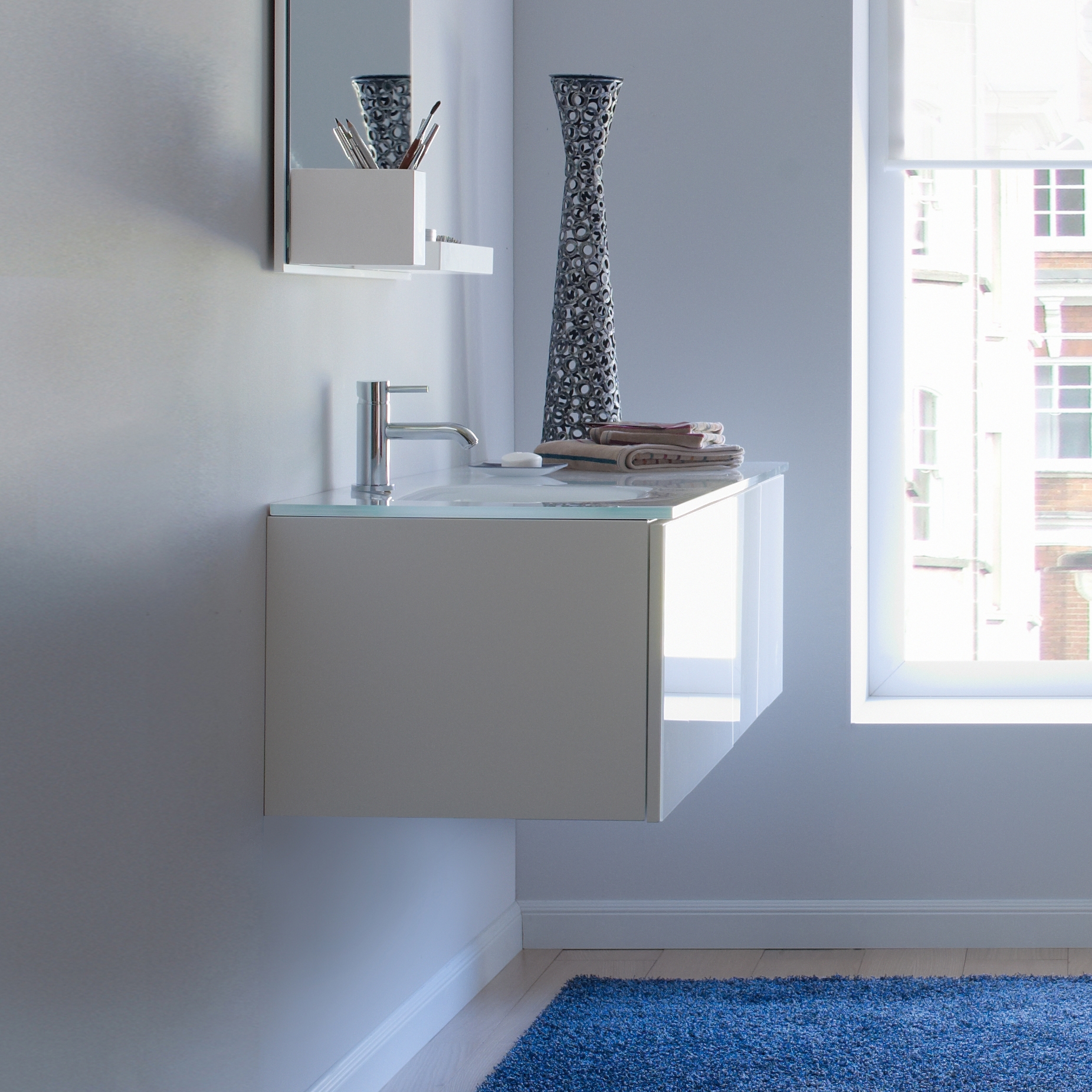 Basic basin vanity unit