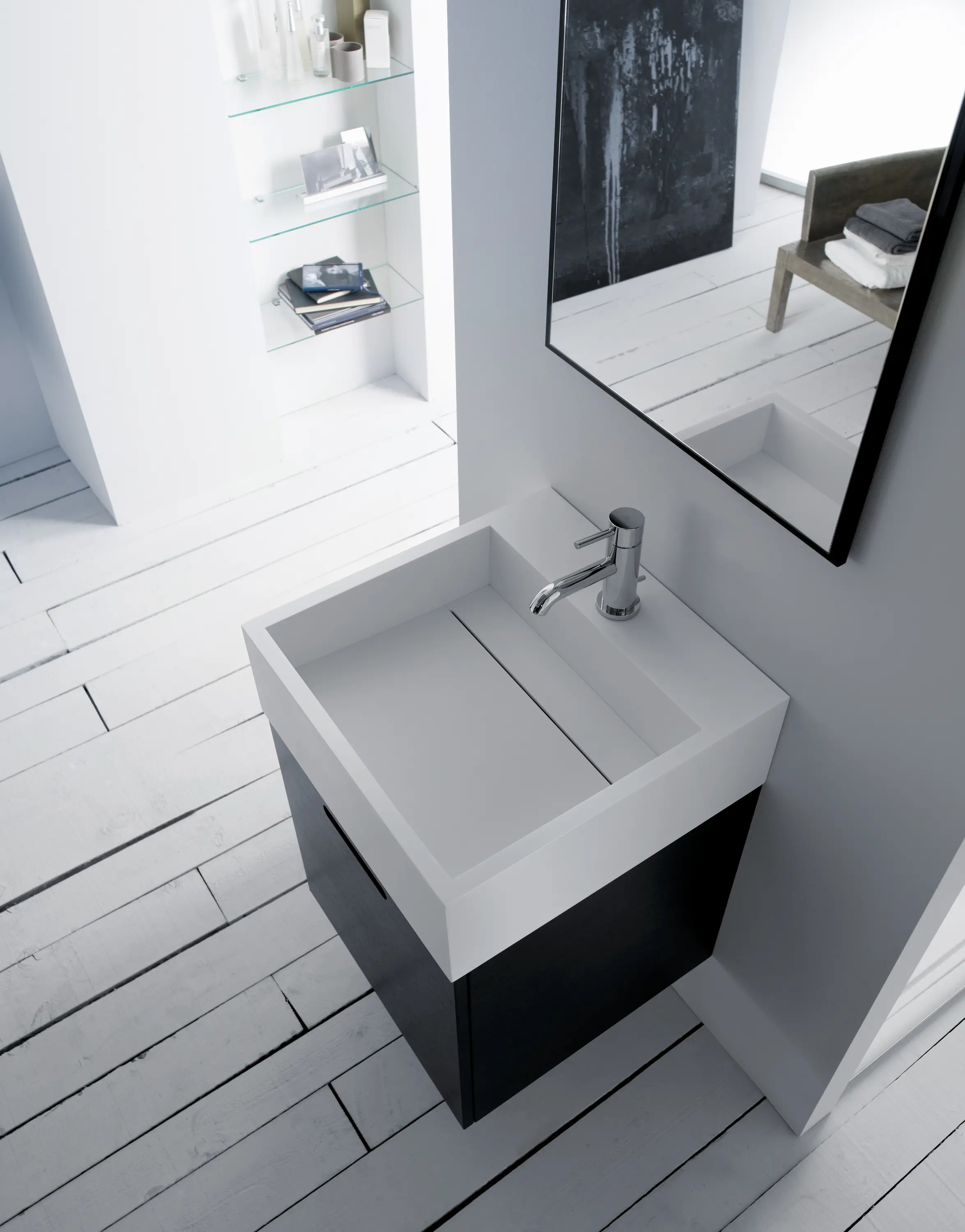 CODIS BATH - Basic basin vanity unit