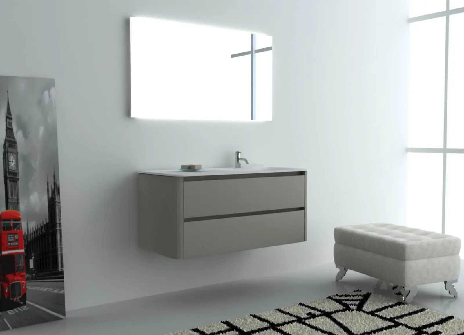CODIS BATH - D´Amore basin vanity unit