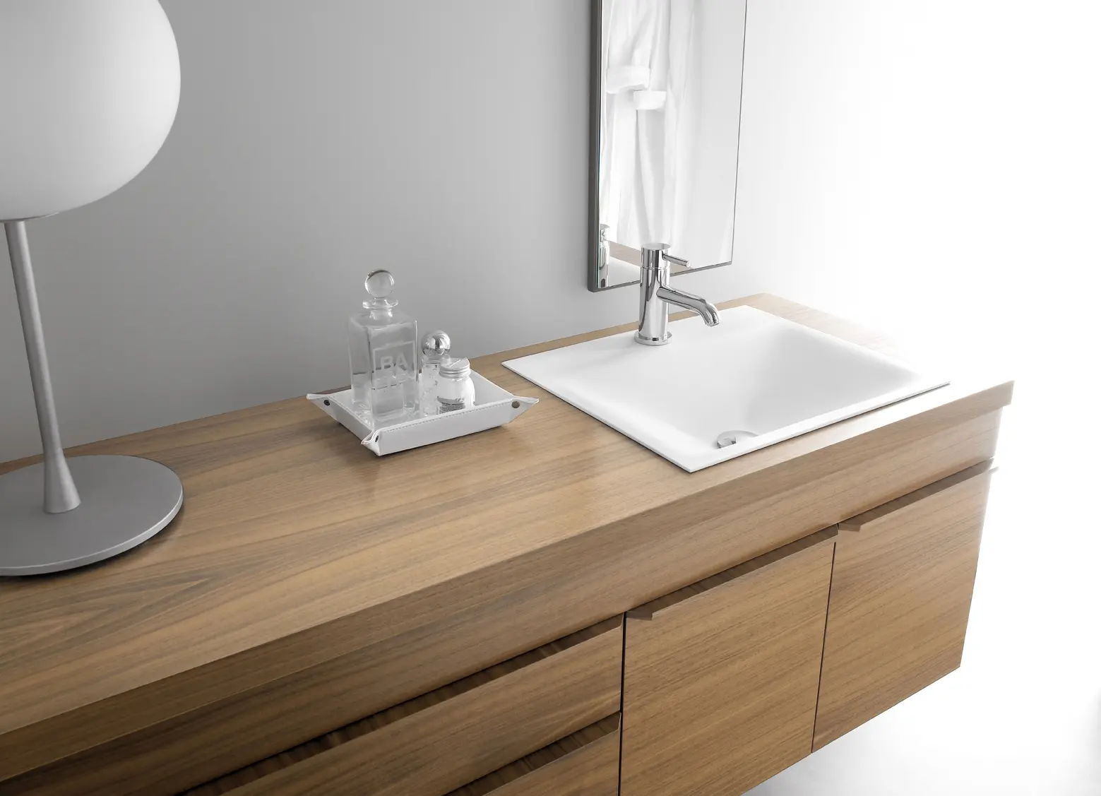 CODIS BATH - Ticino basin vanity unit