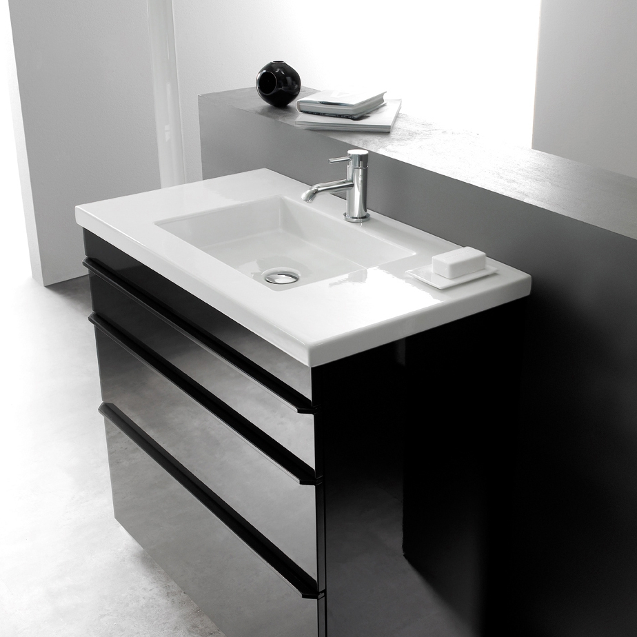 Ticino basin vanity unit