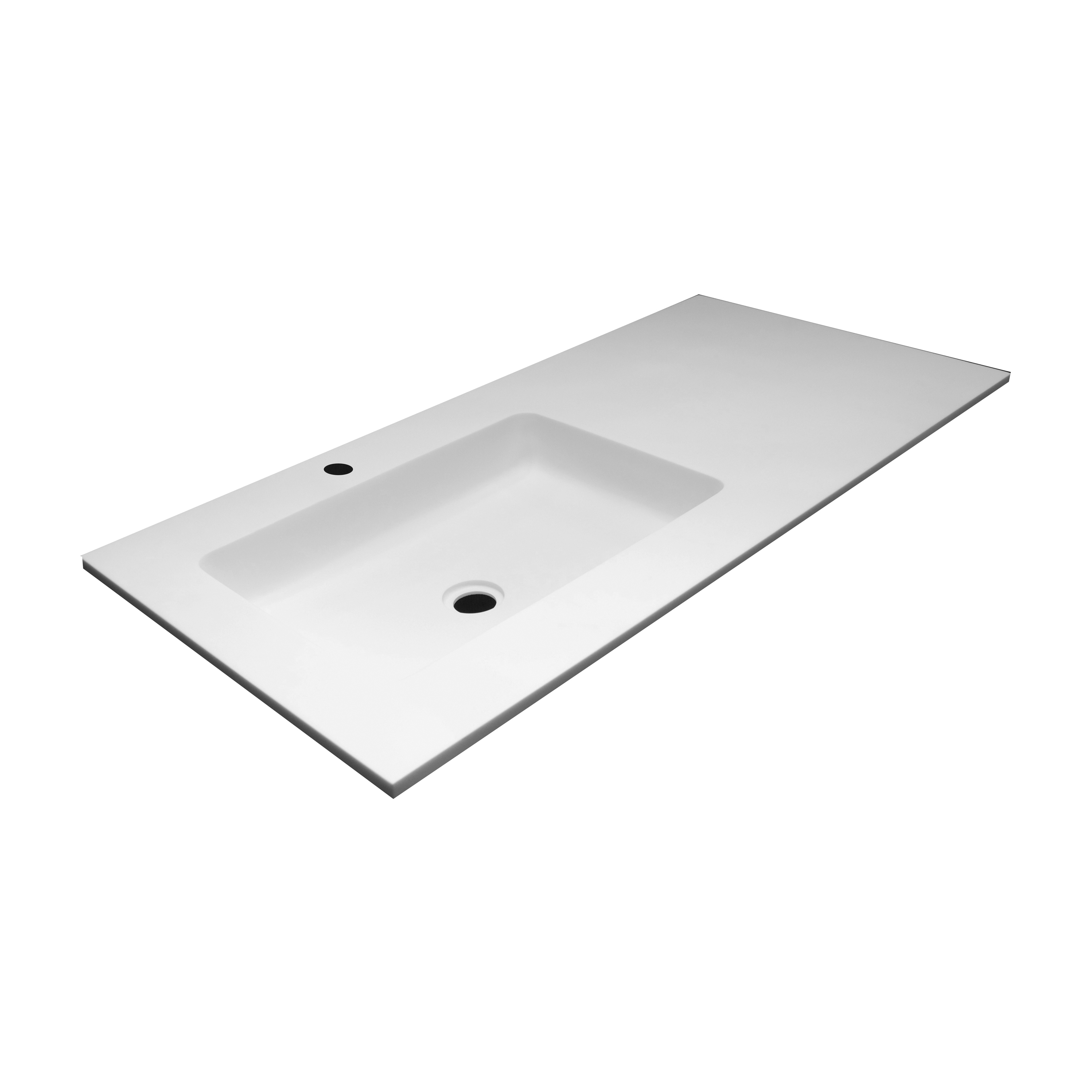 Encimera con lavabo forma Lago integrado