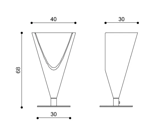 La Référence - Eclisse Table lamp