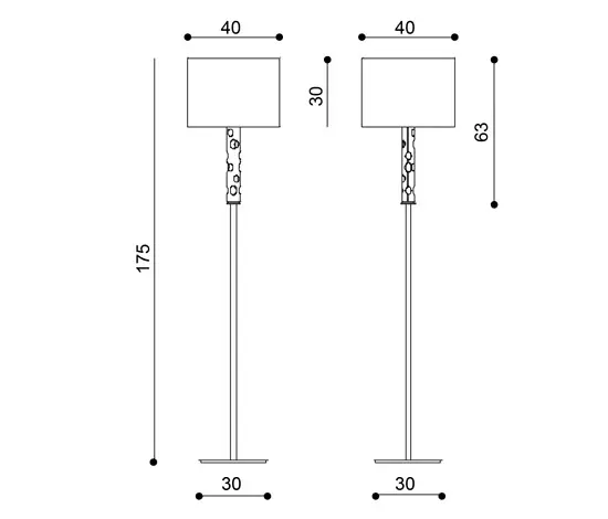 La Référence - Khor Floor lamp