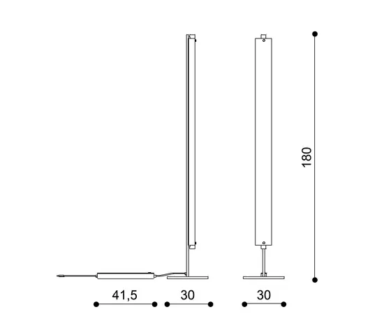 La Référence - Lineal Floor lamp