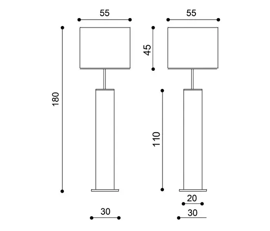 La Référence - Opera Floor lamp
