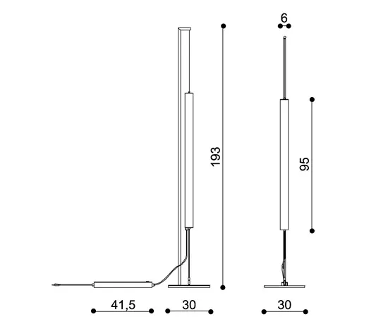 La Référence - Star Floor lamp