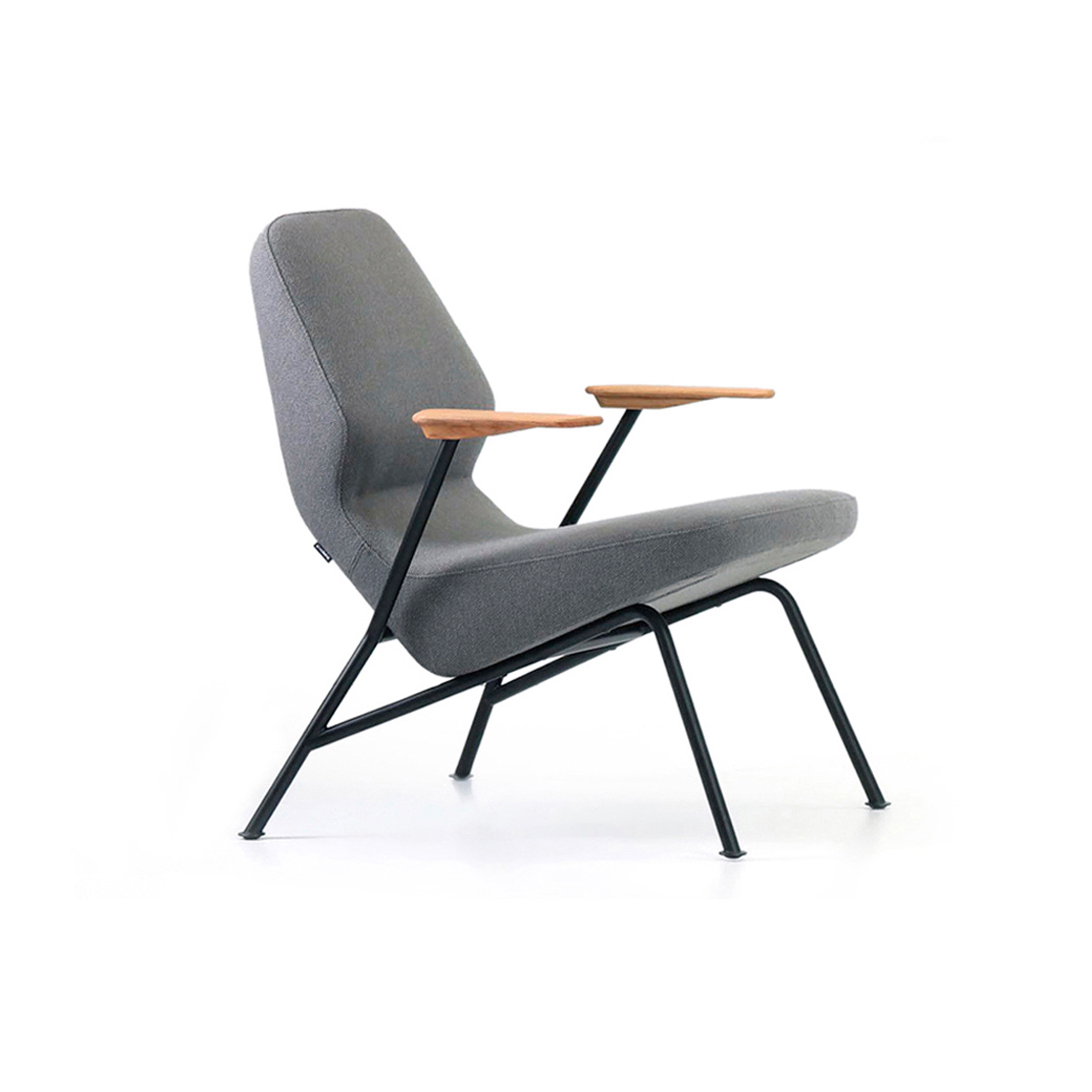 Oblique easy chair metal