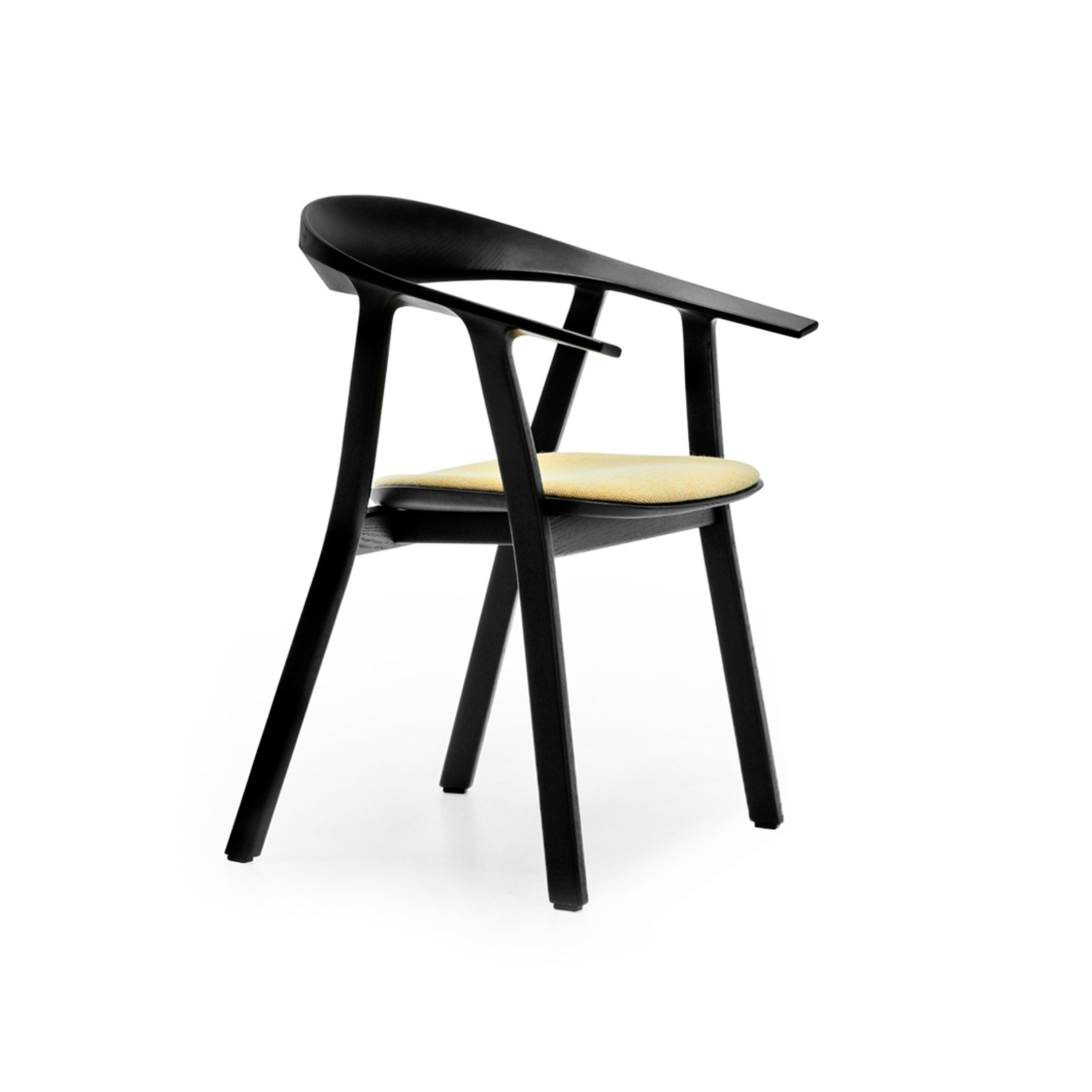 Rhomb chair with cushion