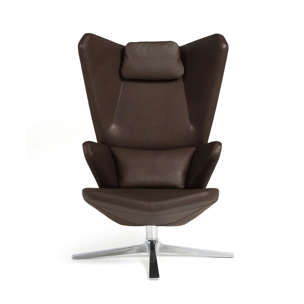 Display product Trifidae lounge chair leather from manufacturer Prostoria
