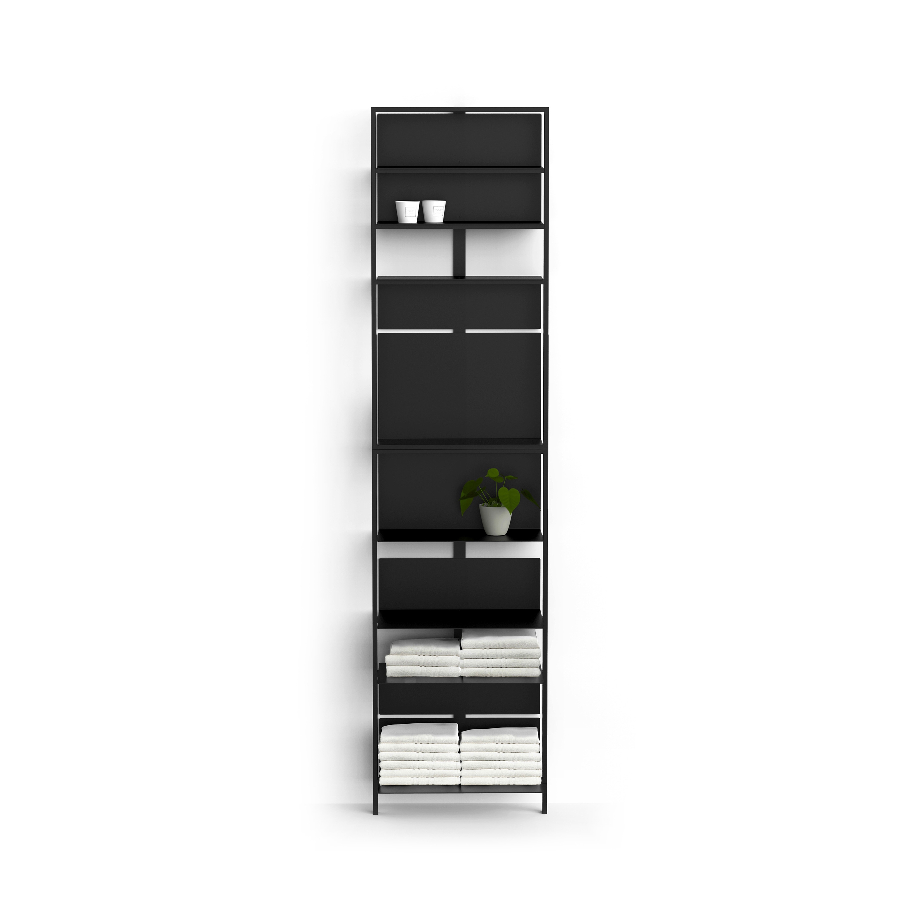 Vertoon produk Shtef shelf system van vervaardiger Prostoria