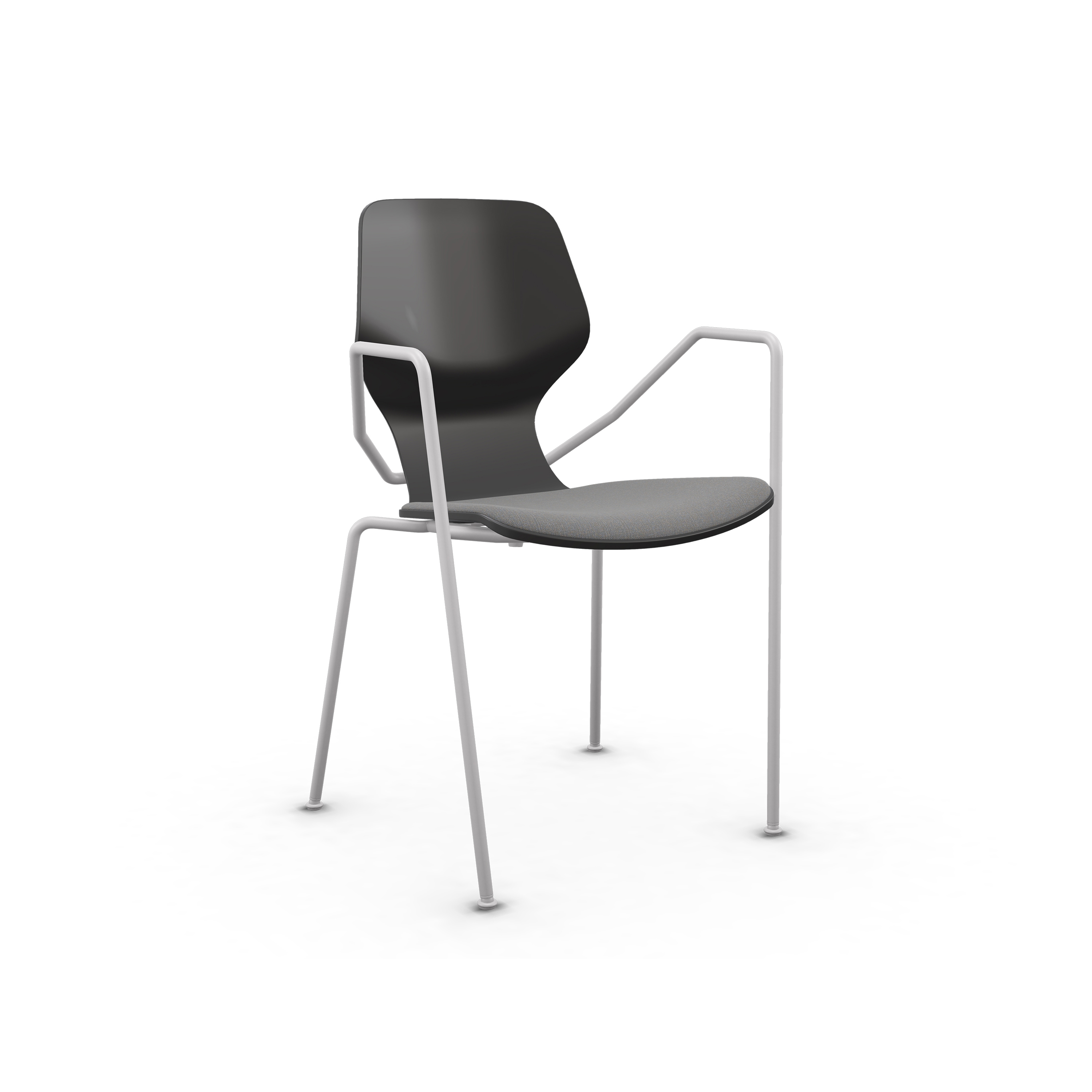 Afficher le produit Oblikant Chair Metal Legs O16 With Armrest And Cushion du fabricant Prostoria