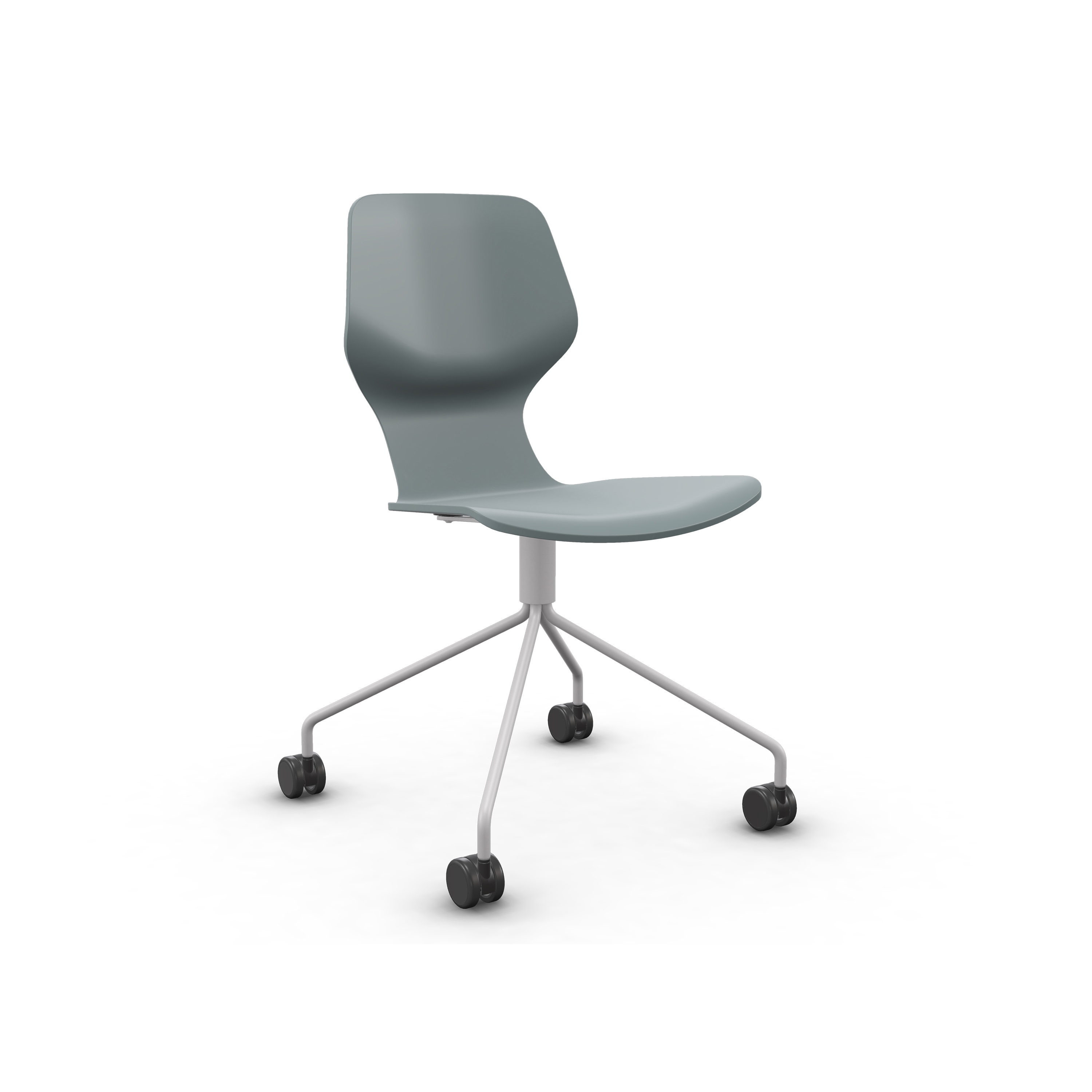 Mostrar el producto Oblikant Chair With Swivel Base, 4 Castors del fabricante Prostoria