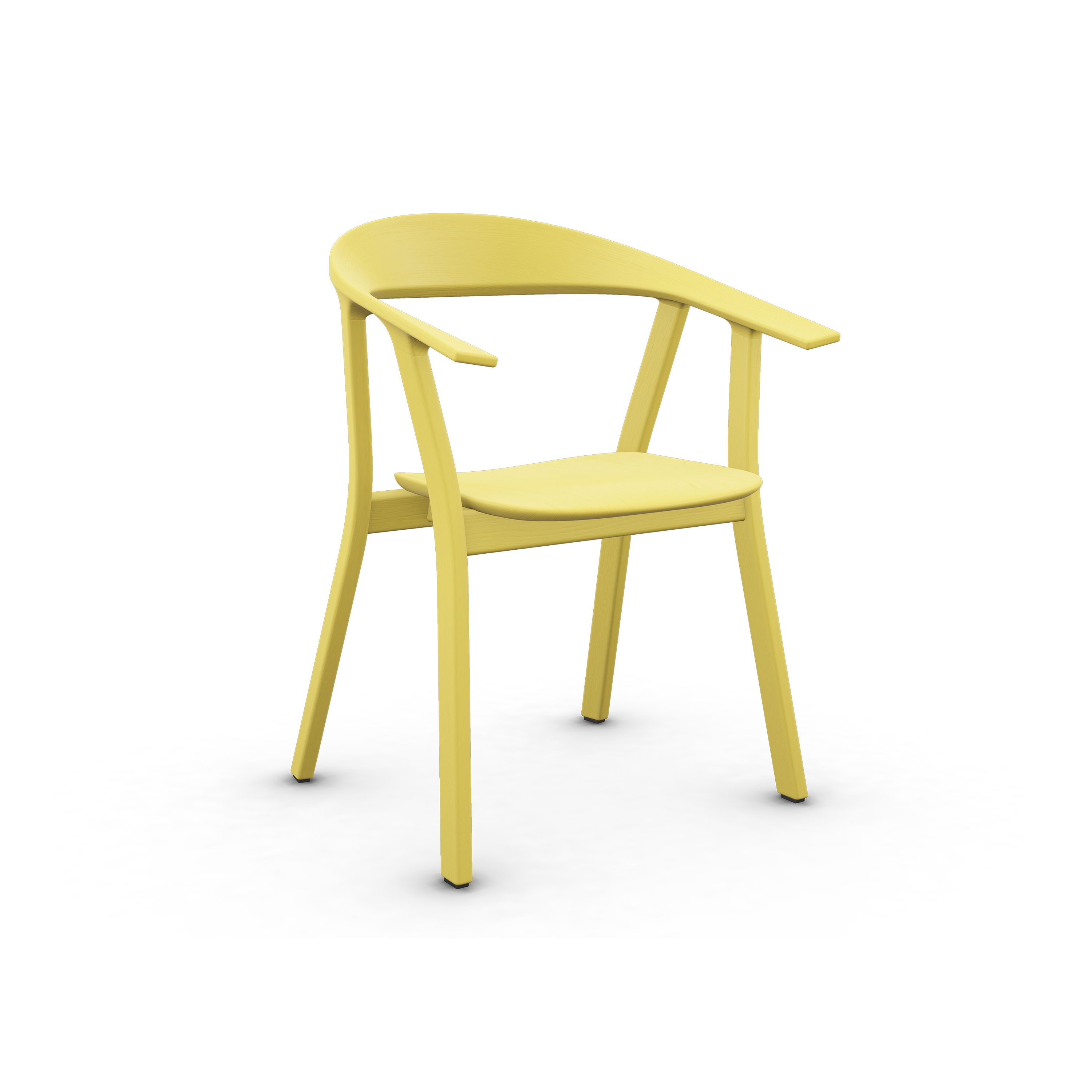 Afficher le produit Rhomb Solid Wood Lacquer Yellow du fabricant Prostoria