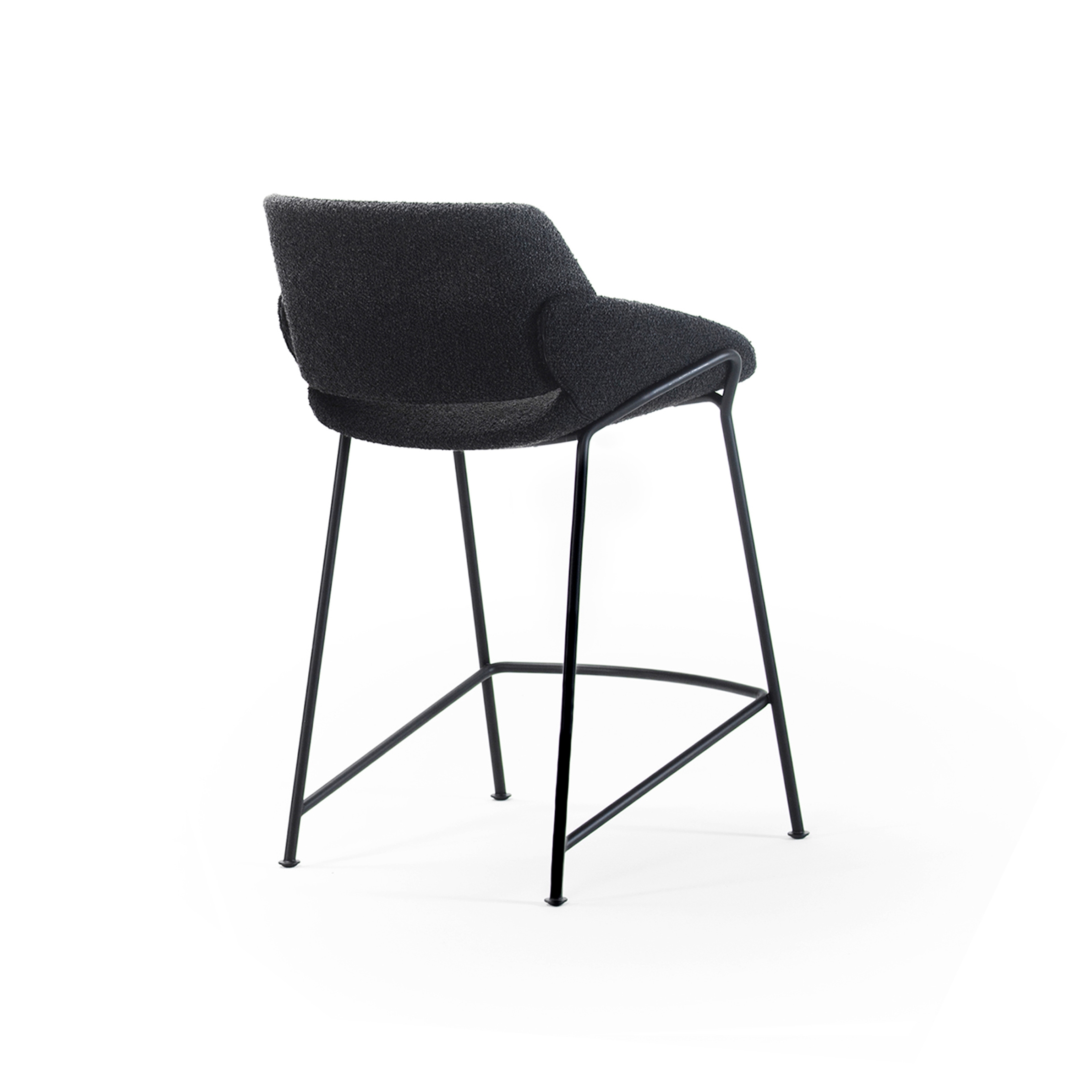 Display product Monk barstool with backrest from manufacturer Prostoria