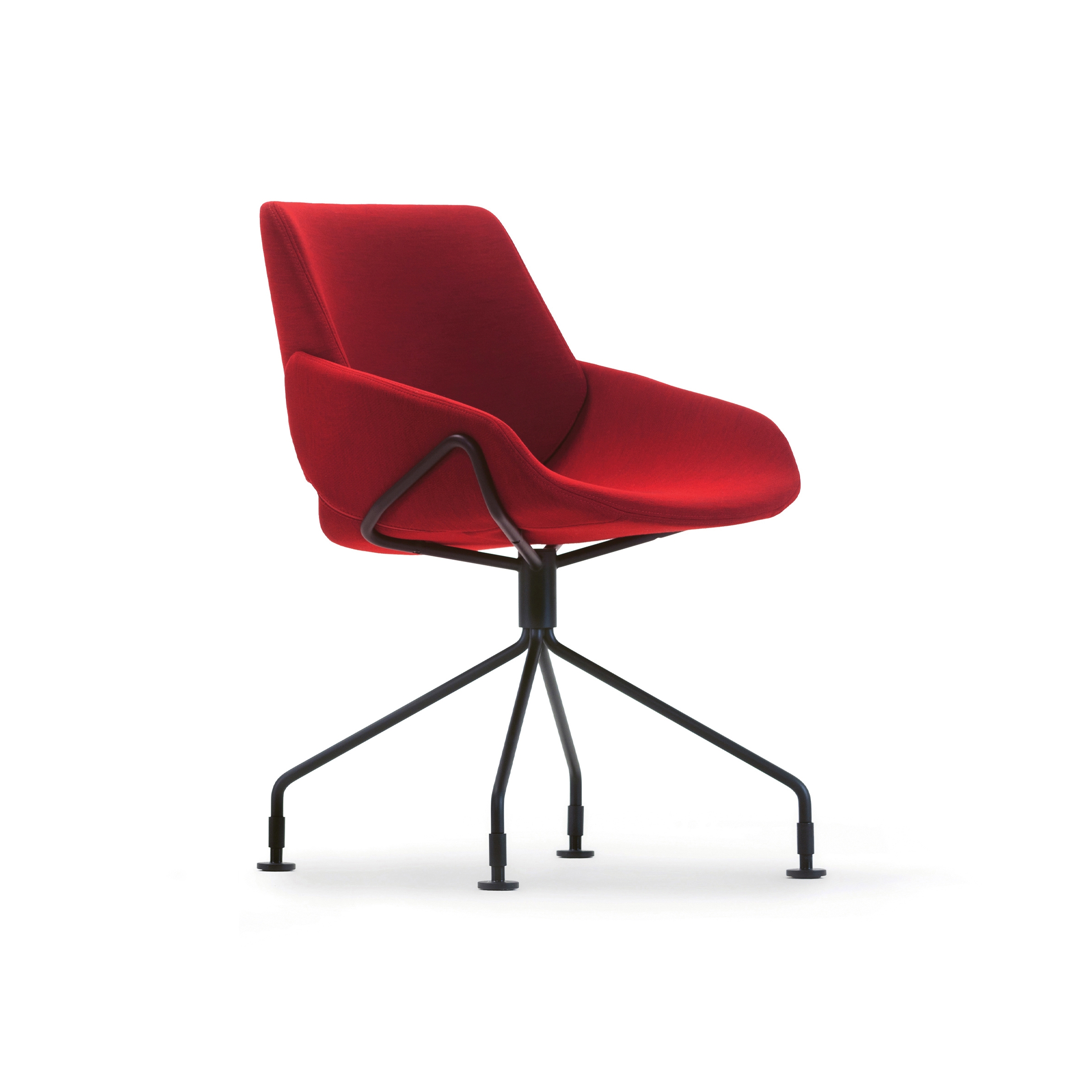 Display product Monk chair with swivel base fixed from manufacturer Prostoria